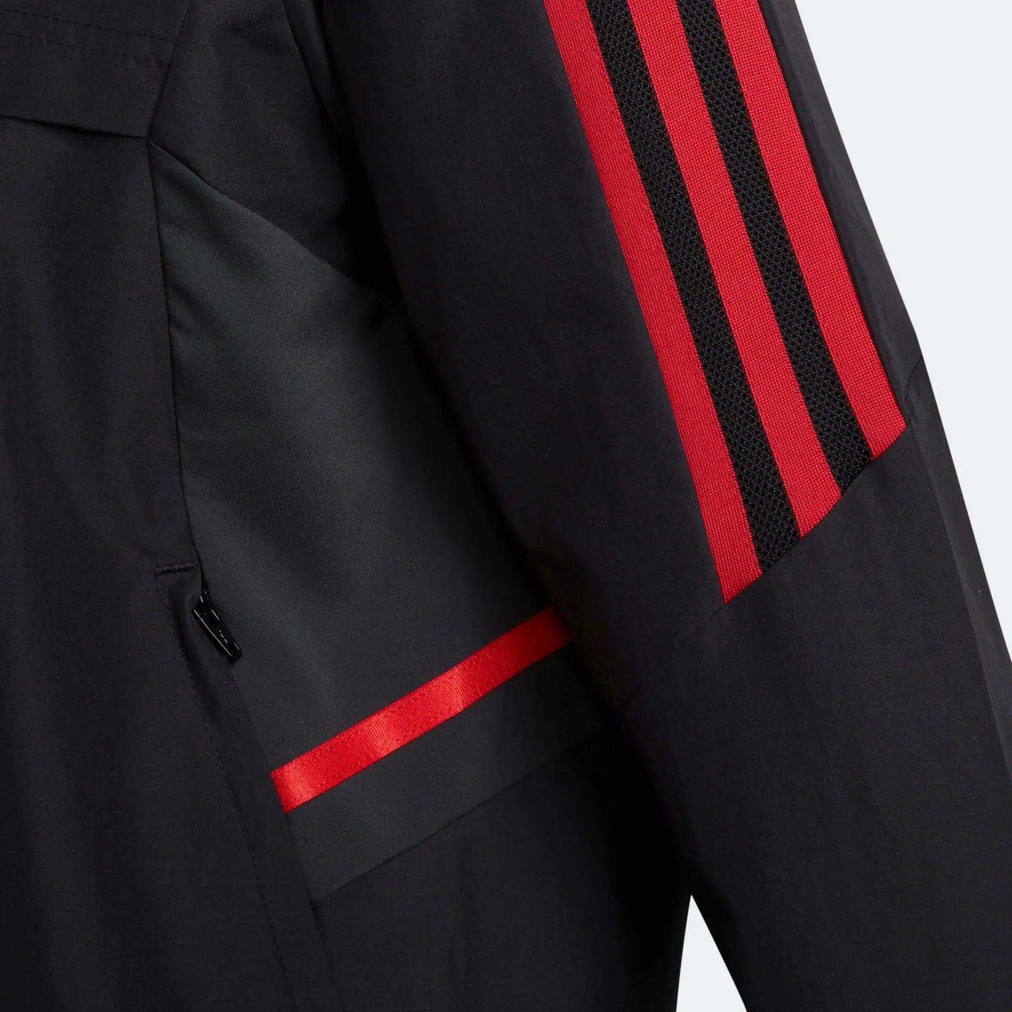 adidas 2022-23 Manchester United Youth Anthem Jacket - Black - Image 4