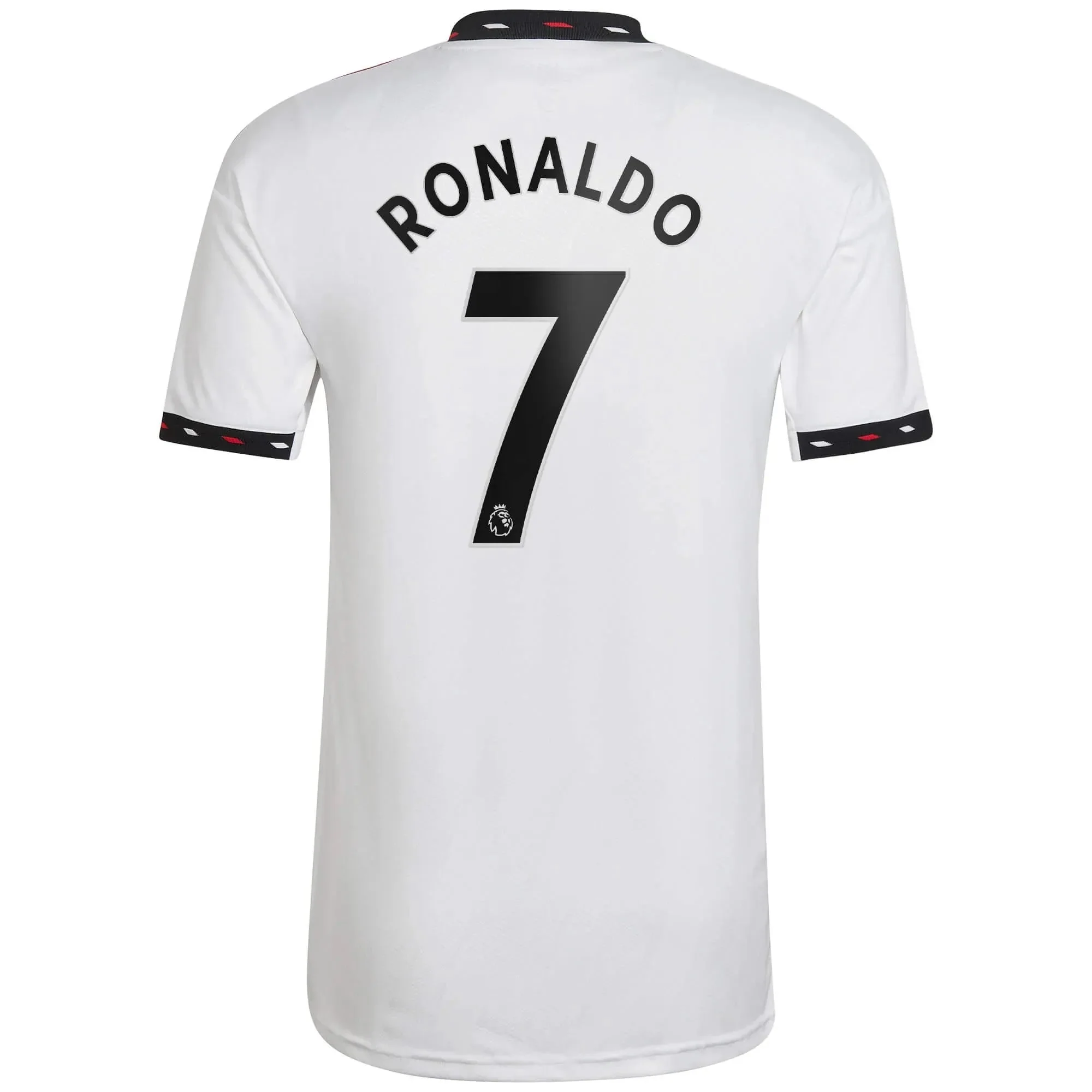 adidas 2022-23 Manchester United Youth Away Jersey - White - Image 6