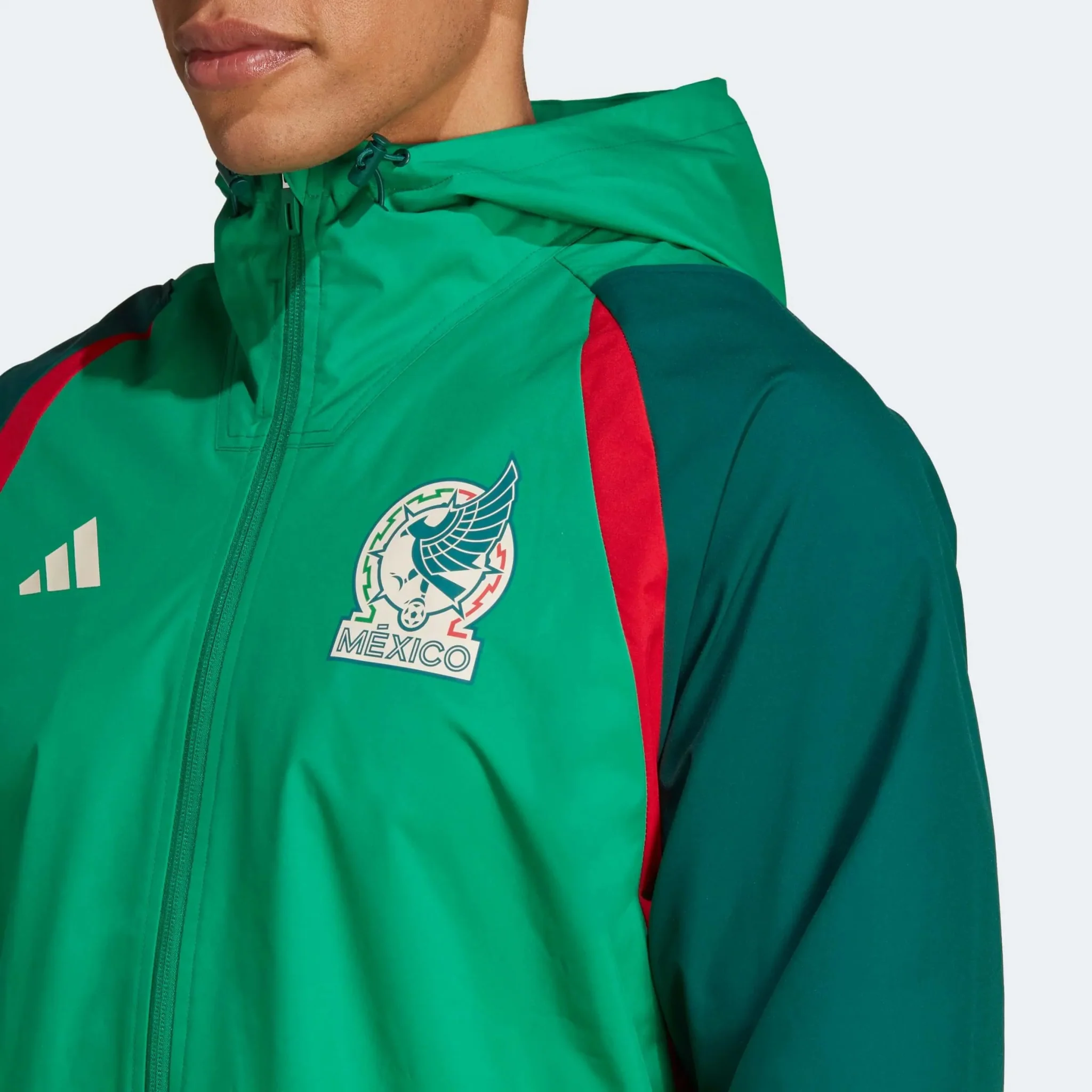 adidas 2022-23 Mexico All-Weather Jacket - Image 4