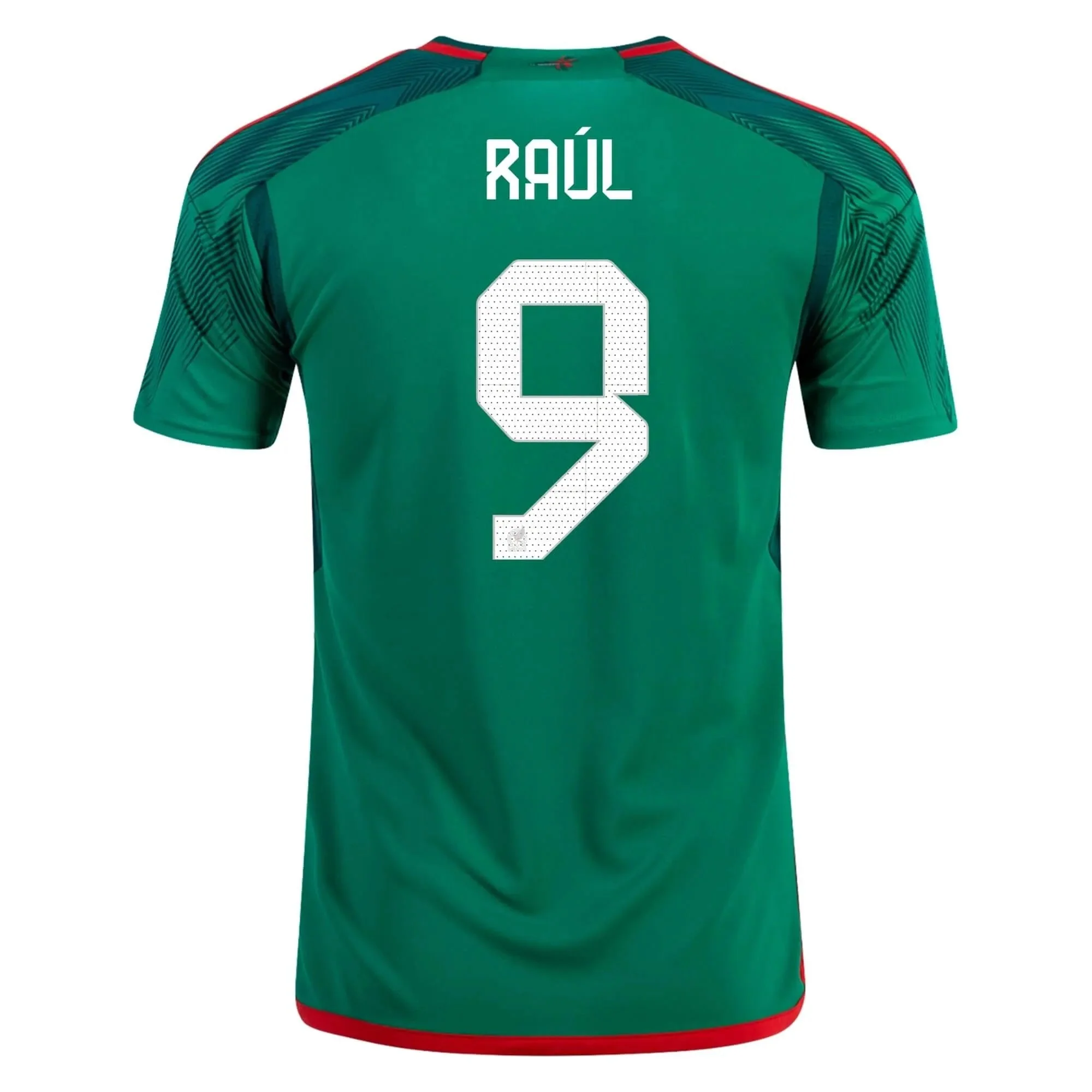 adidas 2022-23 Mexico Home Jersey - Green-Red - Image 15