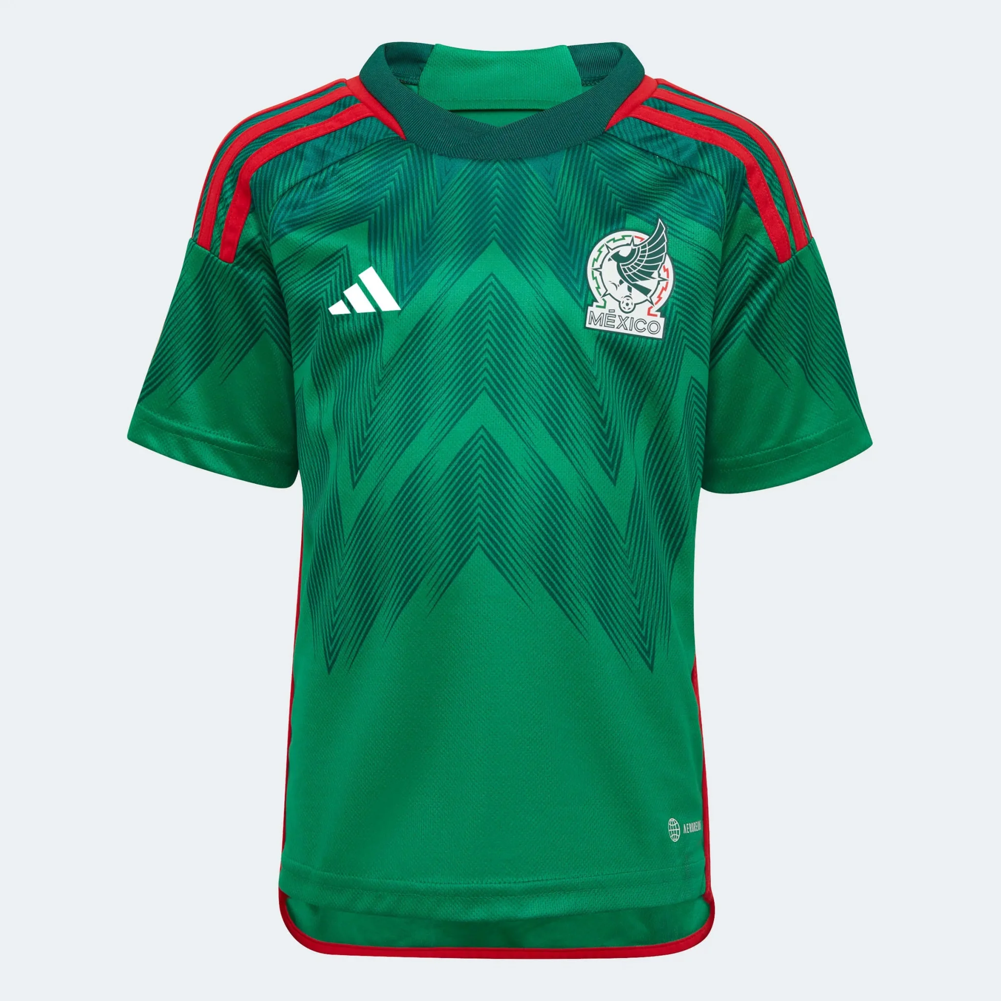 adidas 2022-23 Mexico Home Mini Kit - Image 2