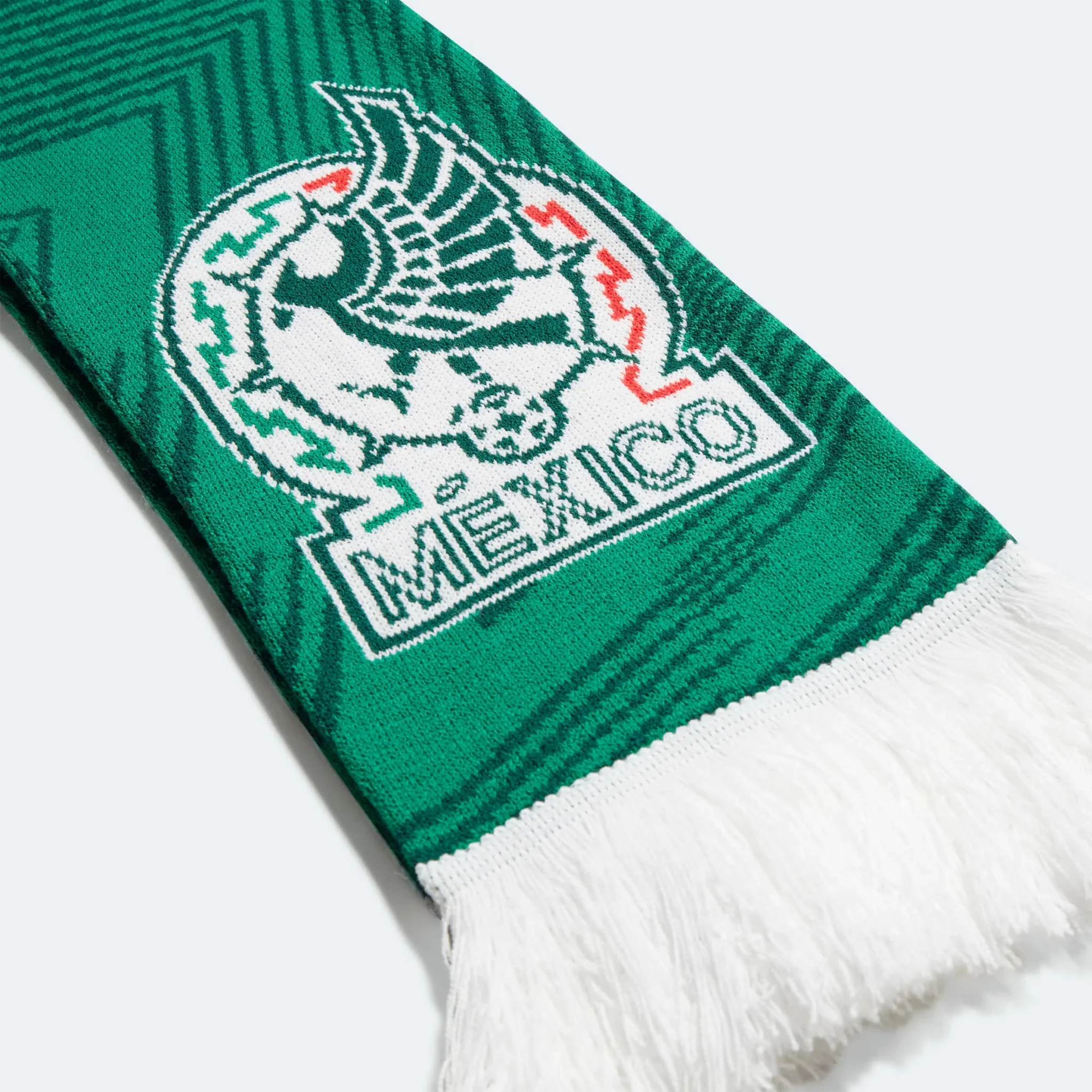 adidas 2022-23 Mexico Scarf - Green-White - Image 3