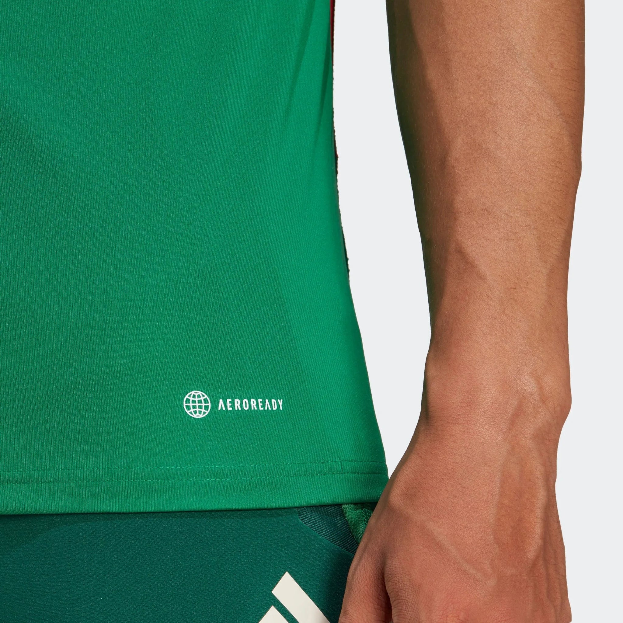 Adidas 2022-23 Mexico Tiro Sleeveless Training Jersey Green - Image 6