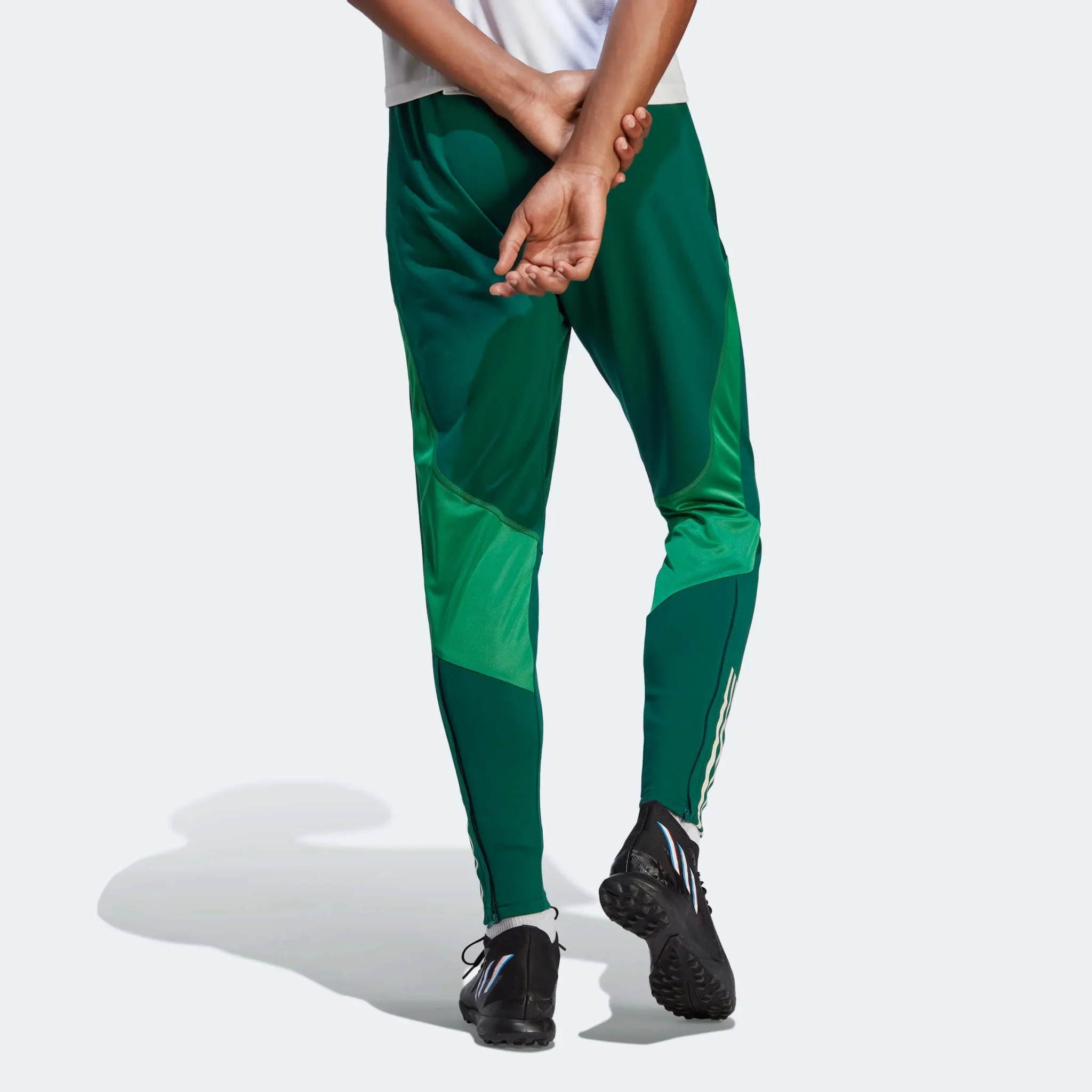 adidas 2022-23 Mexico Training Pant Green - Image 3