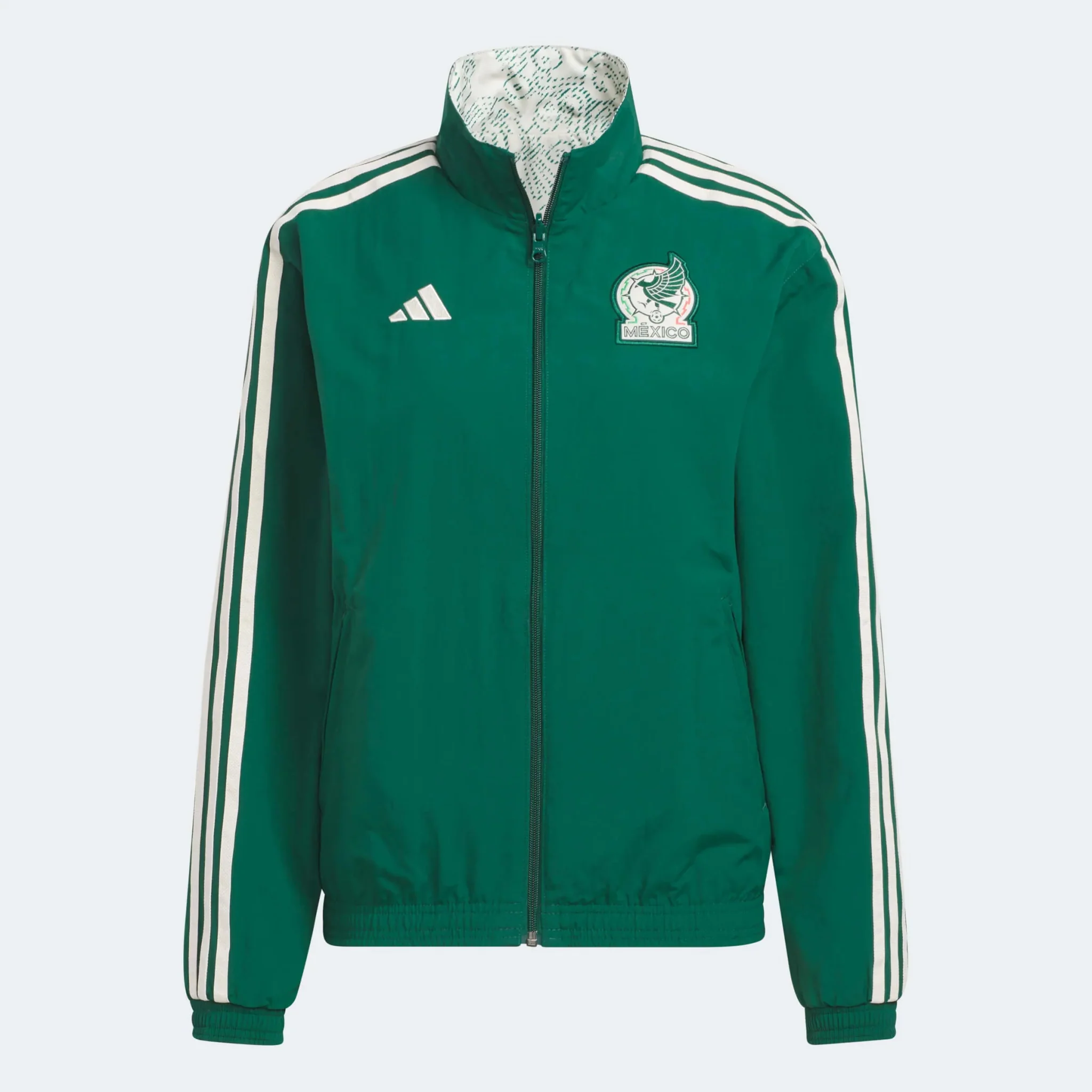 adidas 2022-23 Mexico Women's Anthem Jacket Green