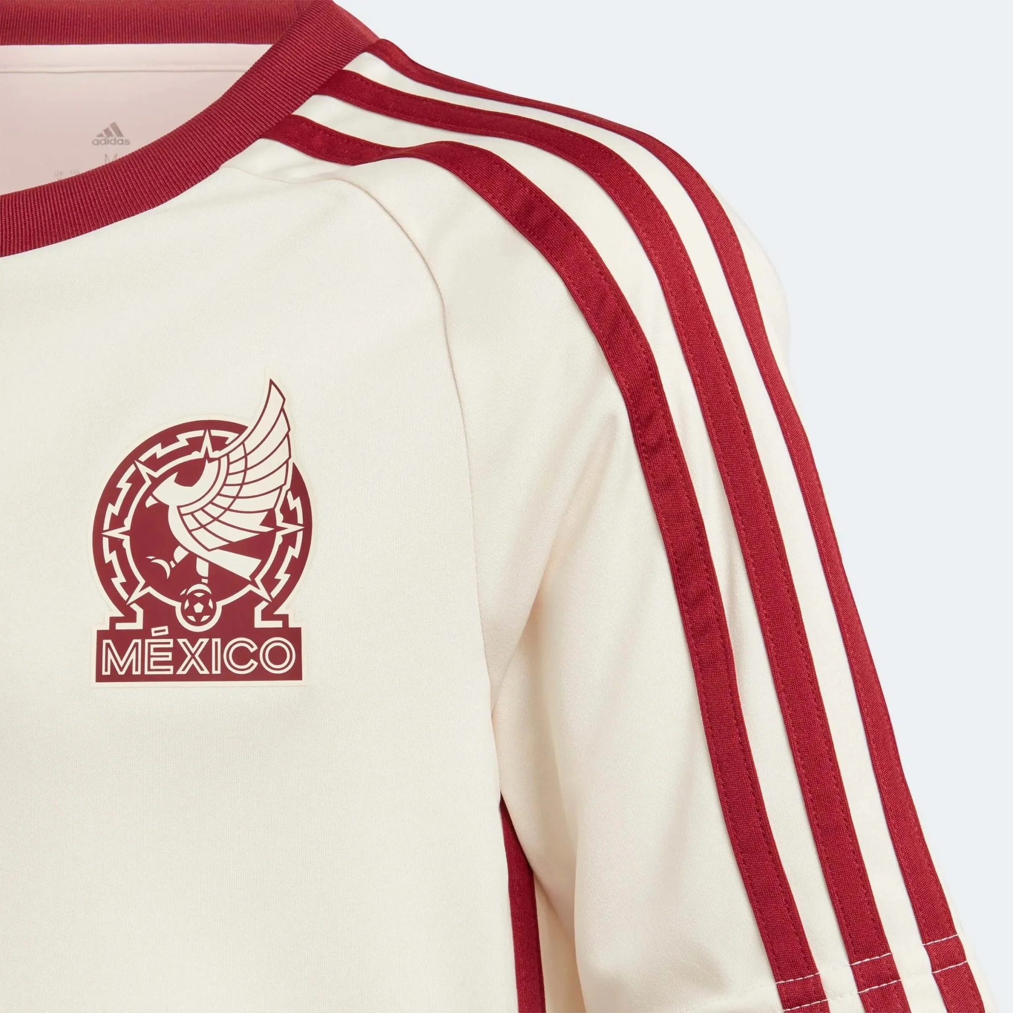 adidas 2022-23 Mexico Youth Away Fan Shirt - Image 3