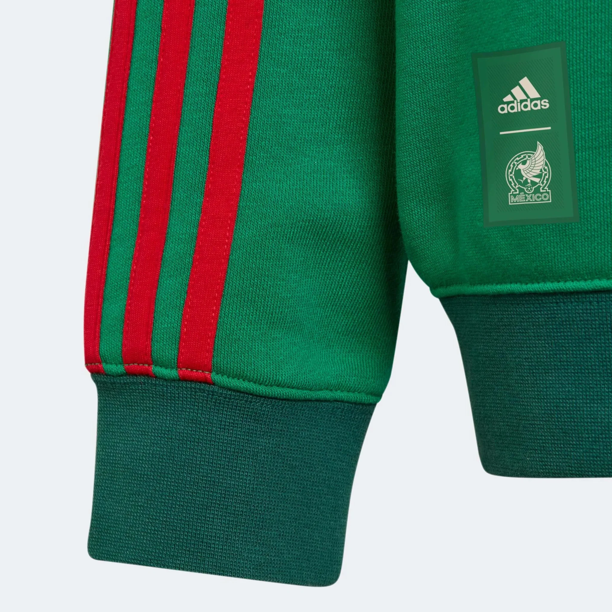 adidas 2022-23 Mexico Youth Crew Sweatshirt - Image 4