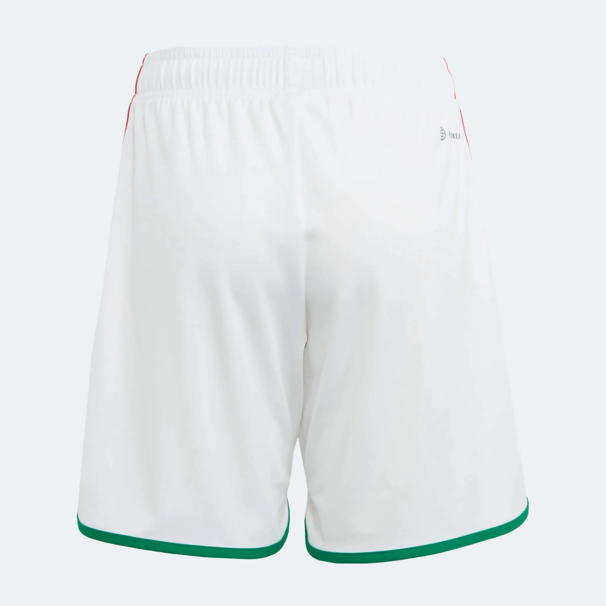 adidas 2022-23 Mexico Youth Home Shorts - White-Red - Image 2
