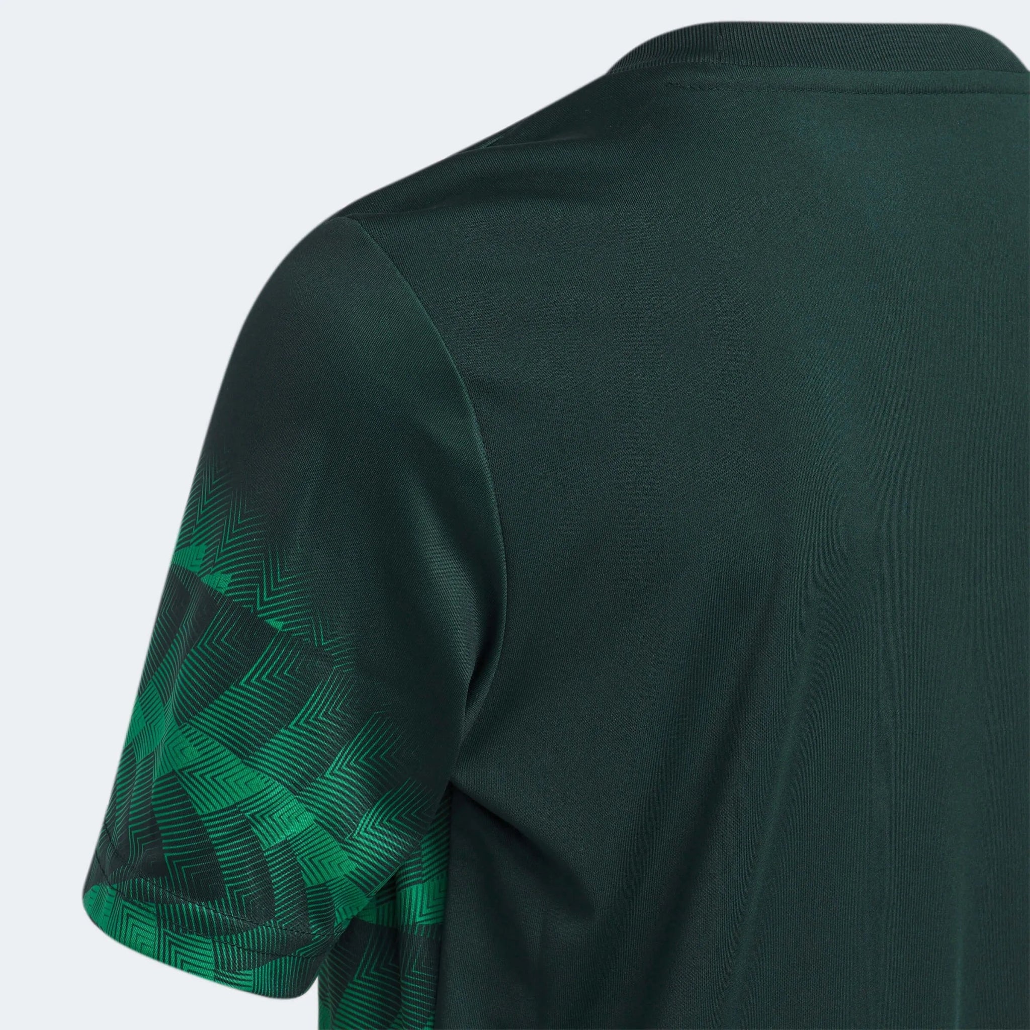 adidas 2022-23 Mexico Youth Pre-Match Jersey - Green Night-Vivid Green - Image 4