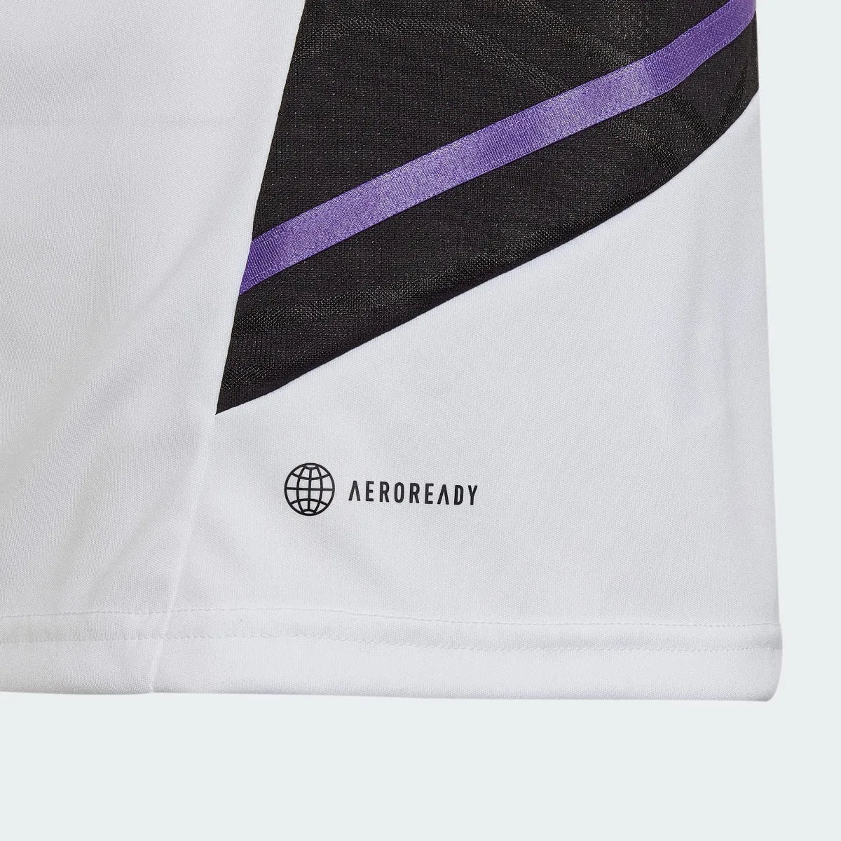 adidas 2022-23 Real Madrid Youth Training Jersey - White - Image 5