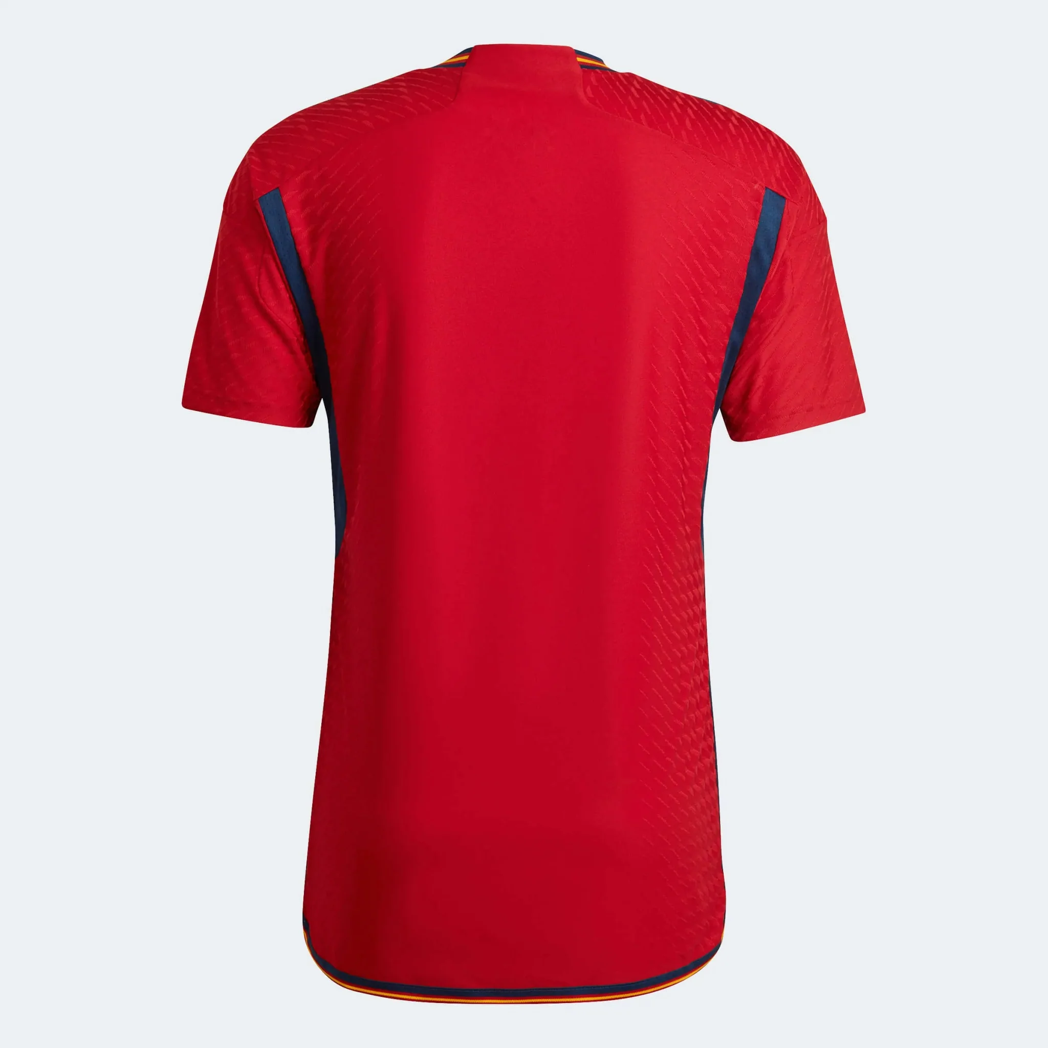 adidas 2022-23 Spain Authentic Home Jersey - Red-Navy - Image 2