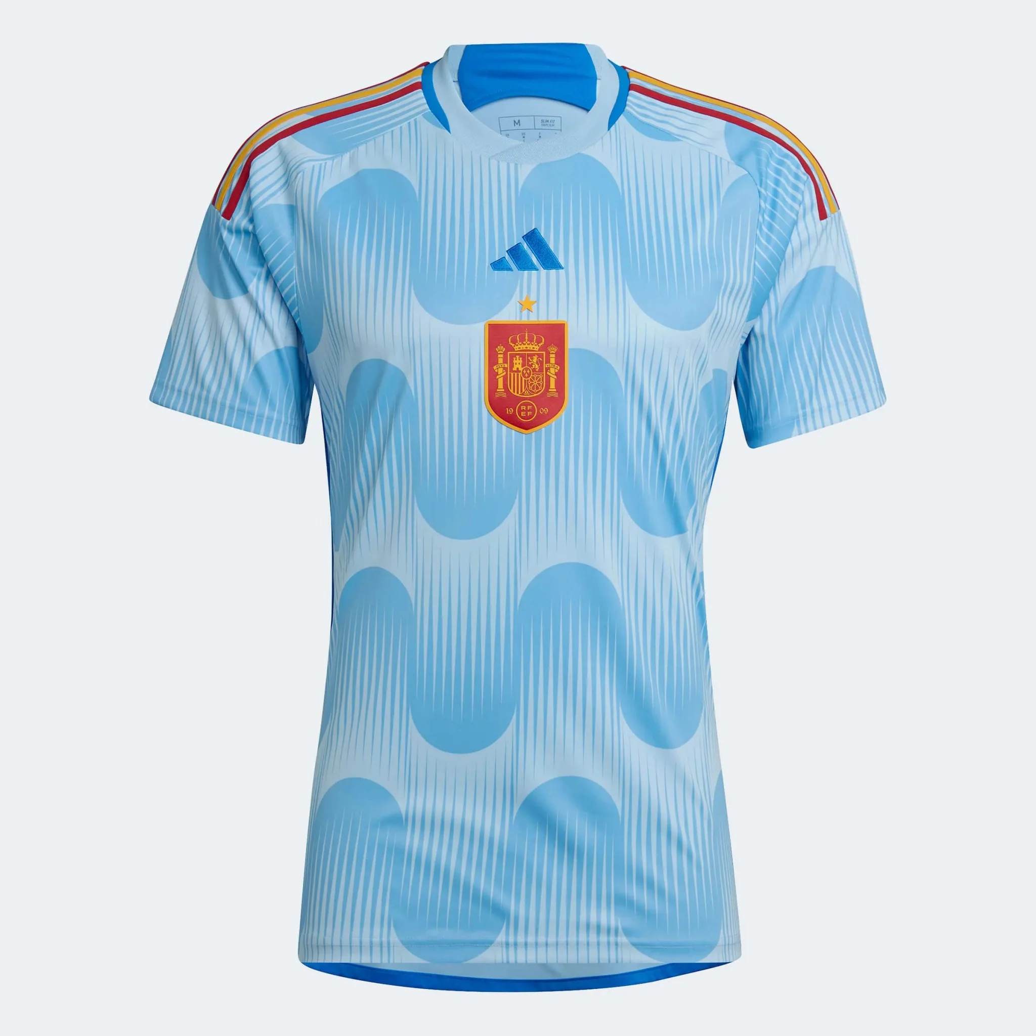 adidas 2022-23 Spain Away Jersey Glory Blue