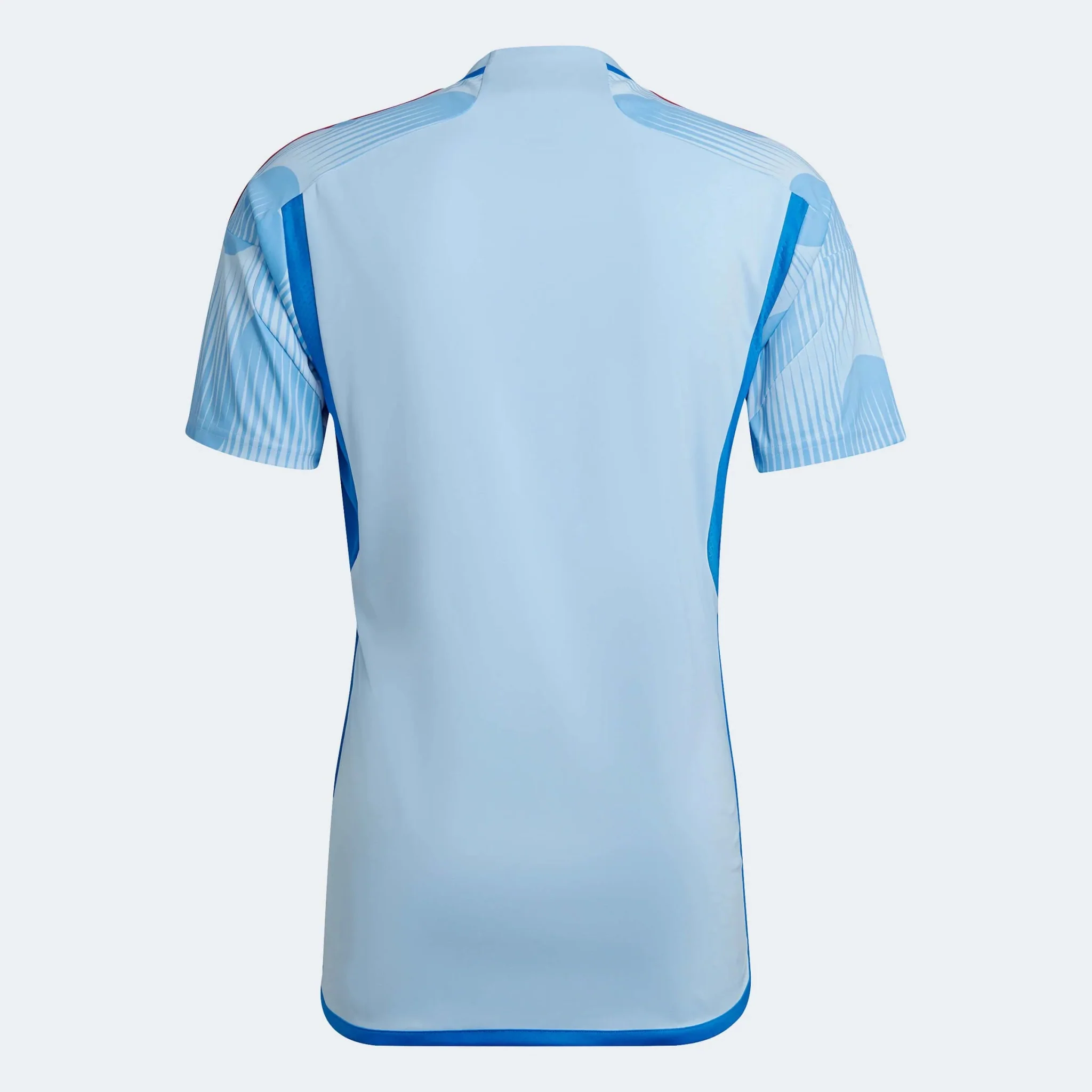 adidas 2022-23 Spain Away Jersey Glory Blue - Image 2