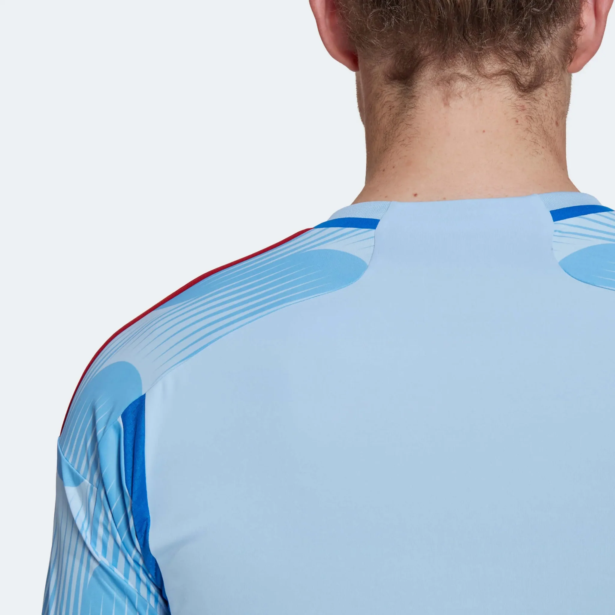 adidas 2022-23 Spain Away Jersey Glory Blue - Image 6