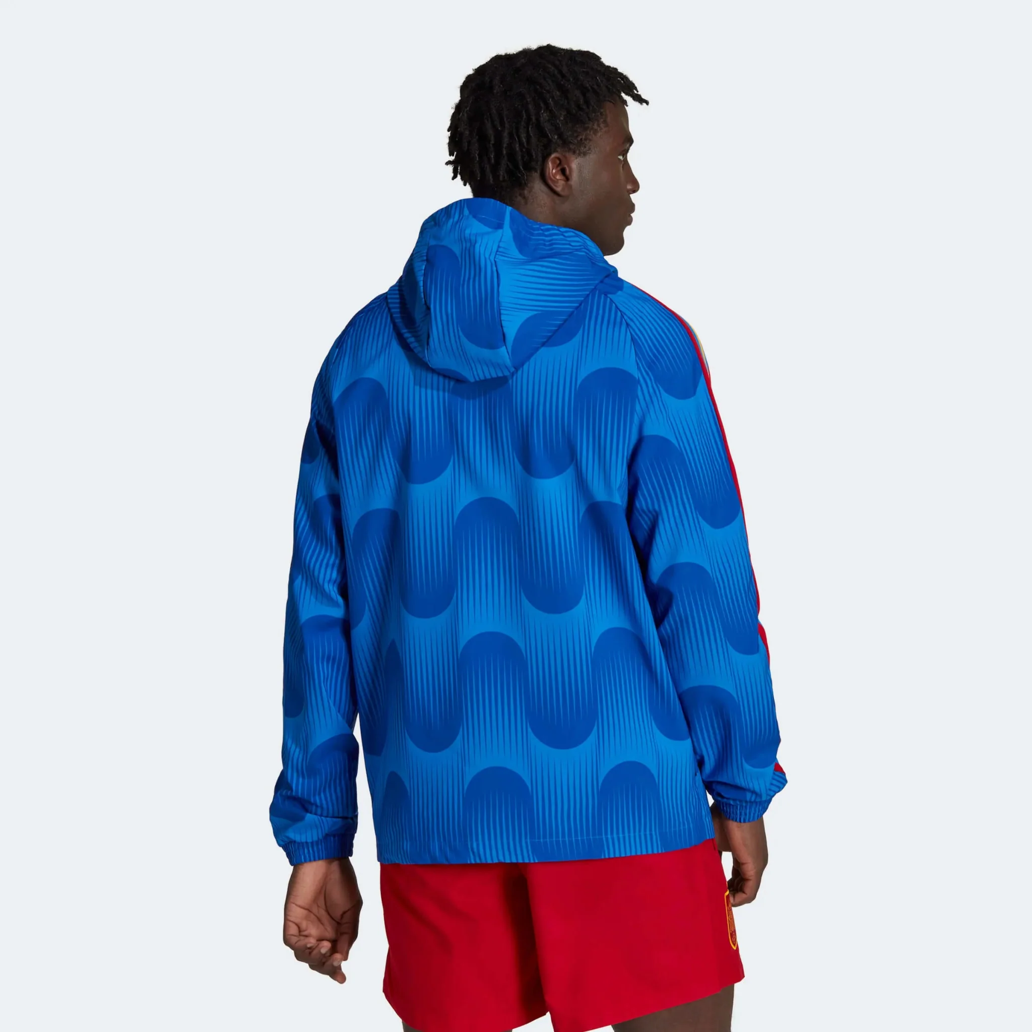 adidas 2022-23 Spain DNA Windbreaker - Blue - Image 3