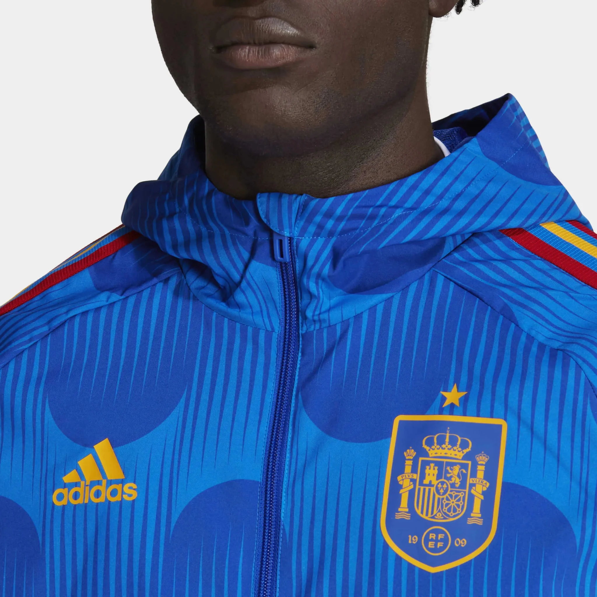 adidas 2022-23 Spain DNA Windbreaker - Blue - Image 4