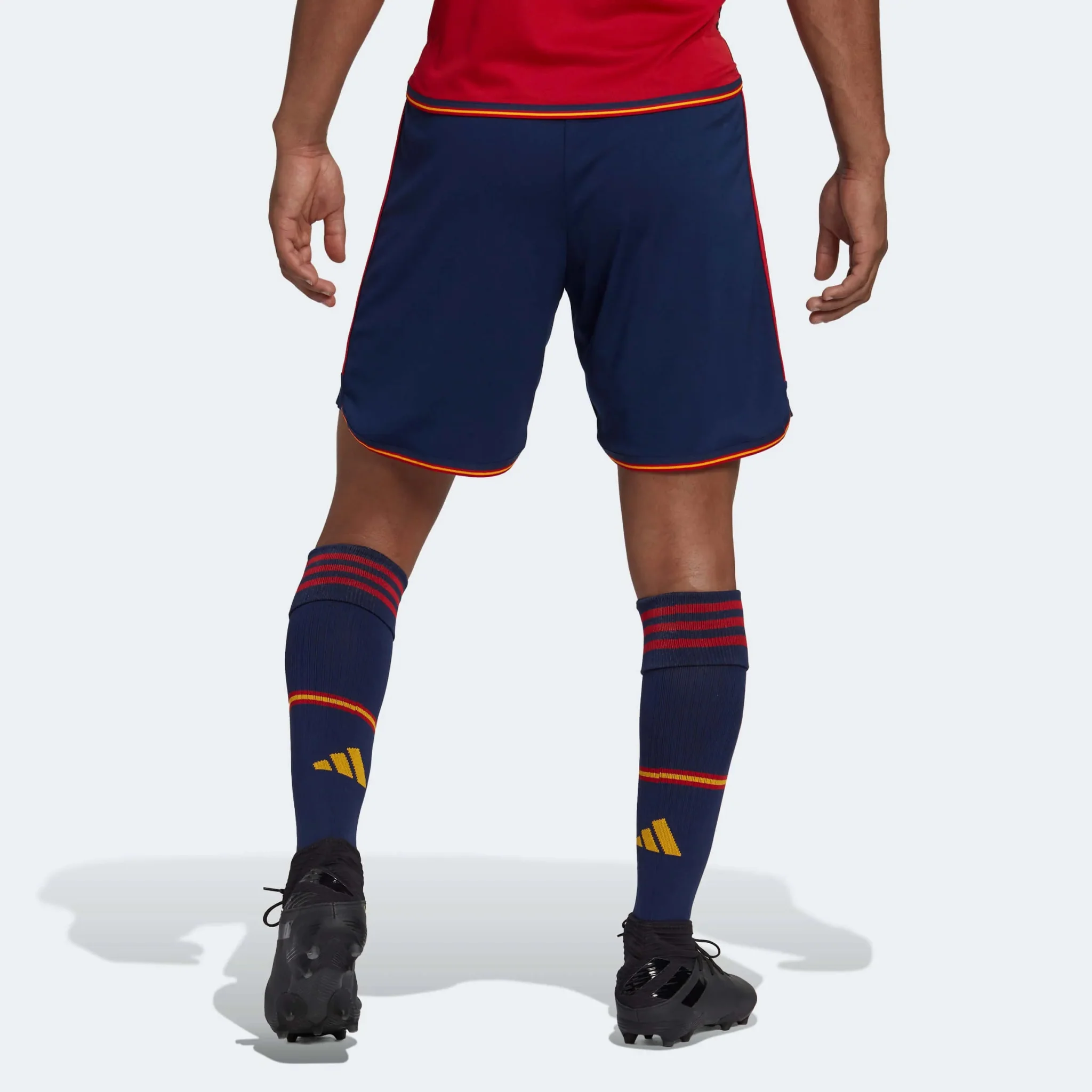 adidas 2022-23 Spain Home Shorts - Image 3