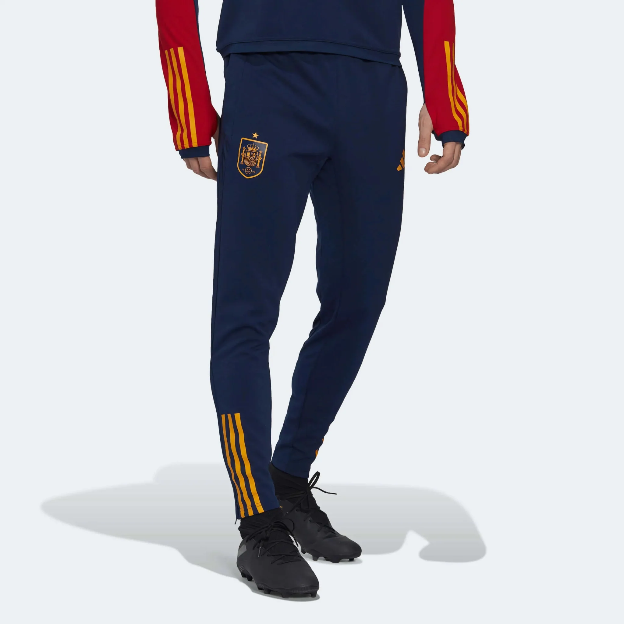 adidas 2022-23 Spain Training Pants - Navy - Image 2