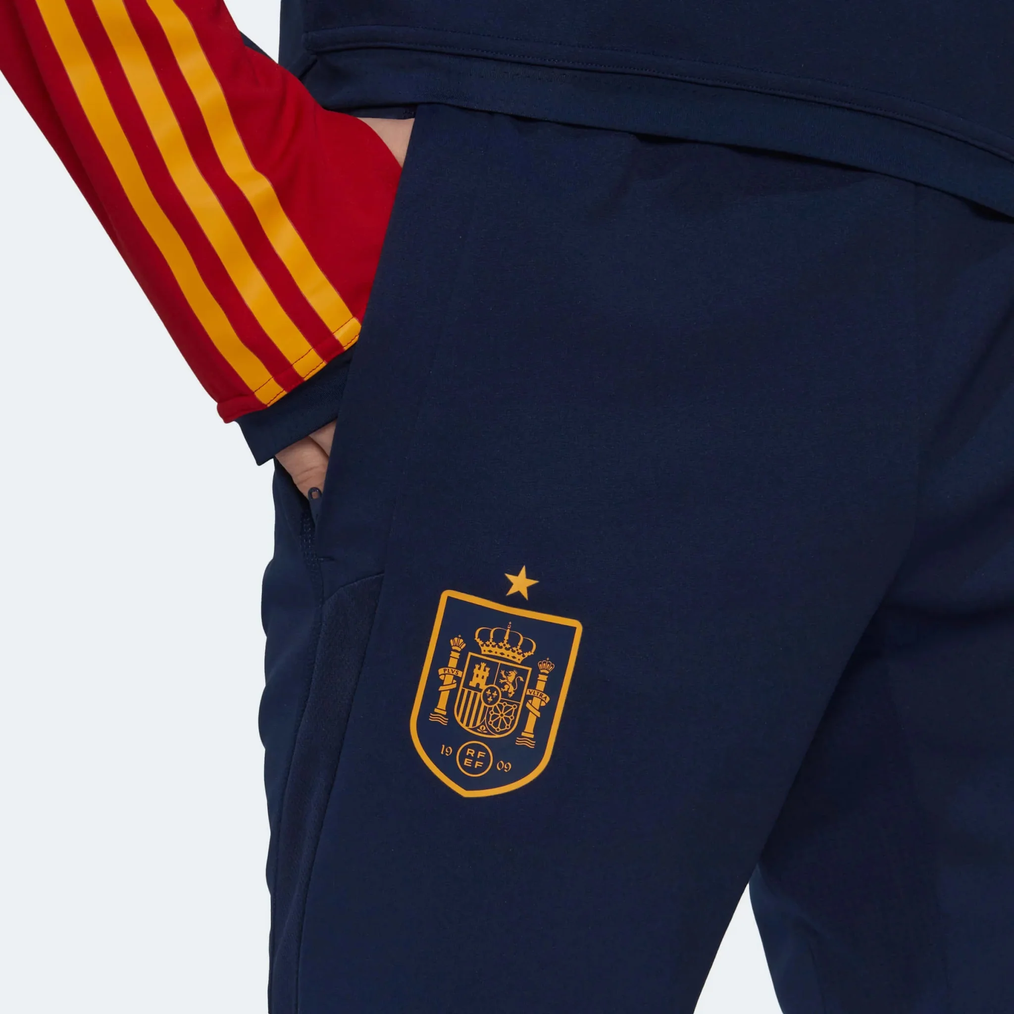 adidas 2022-23 Spain Training Pants - Navy - Image 4