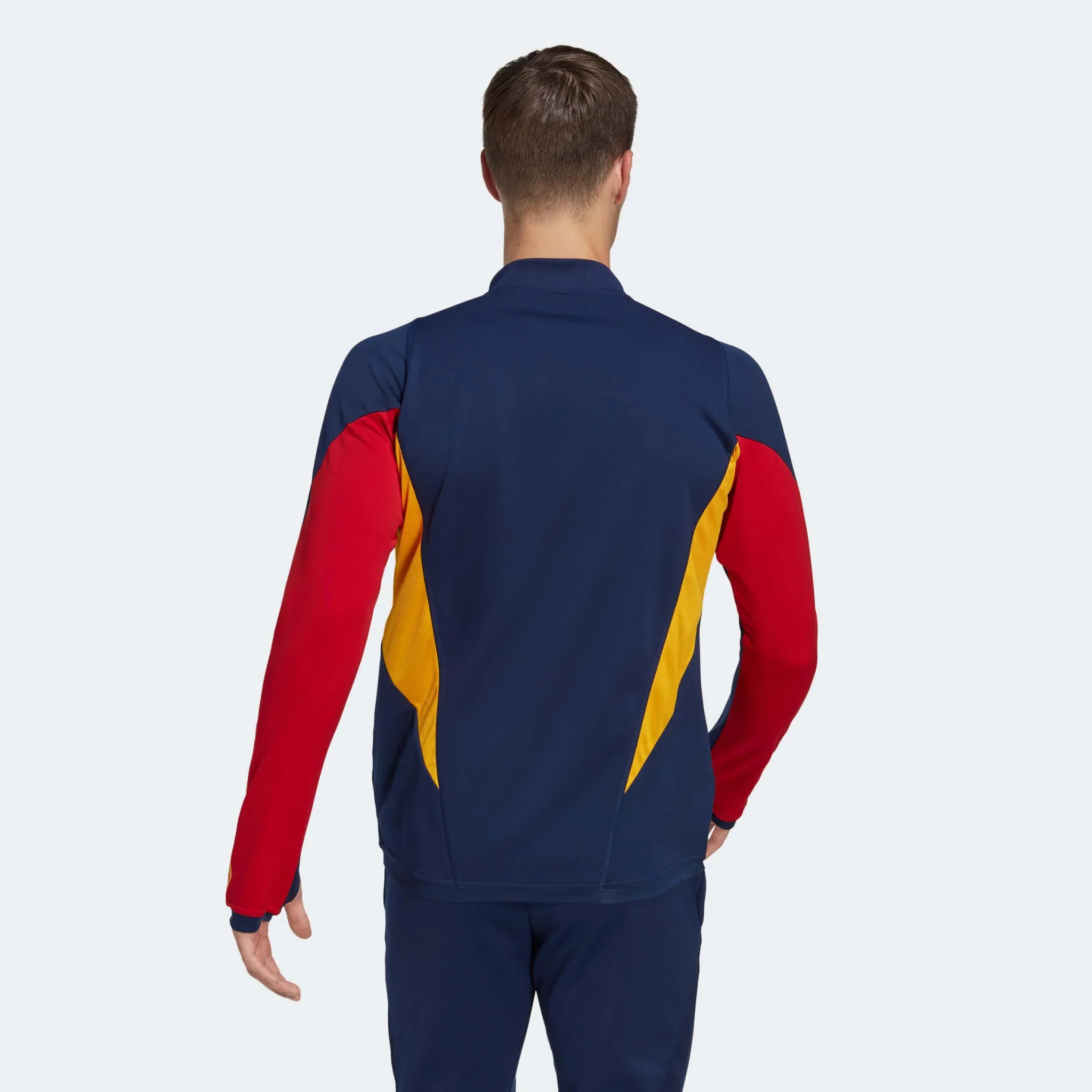 adidas 2022-23 Spain Training Top - Navy - Image 3