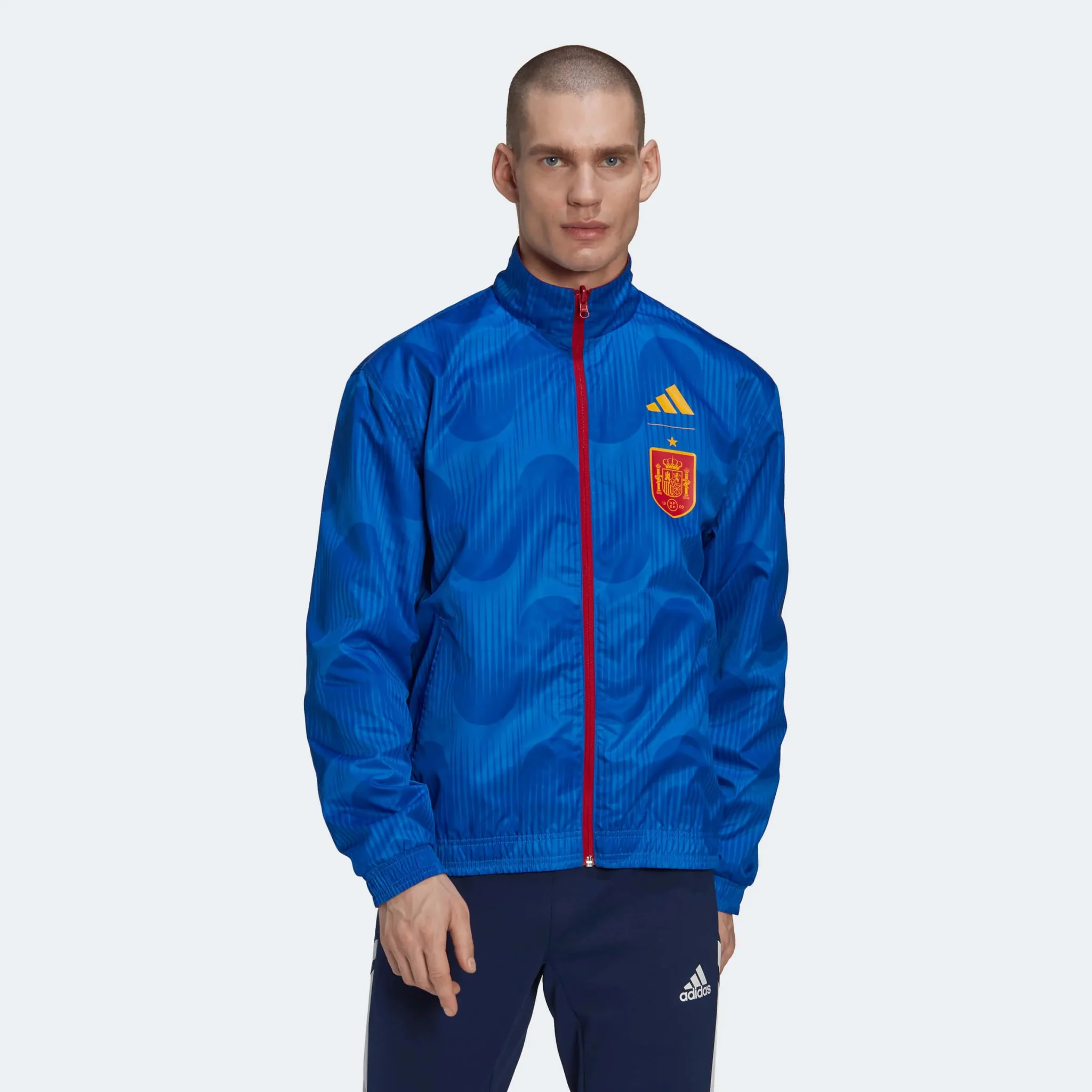 adidas 2022-23 Spain WC Anthem Jacket - Image 2