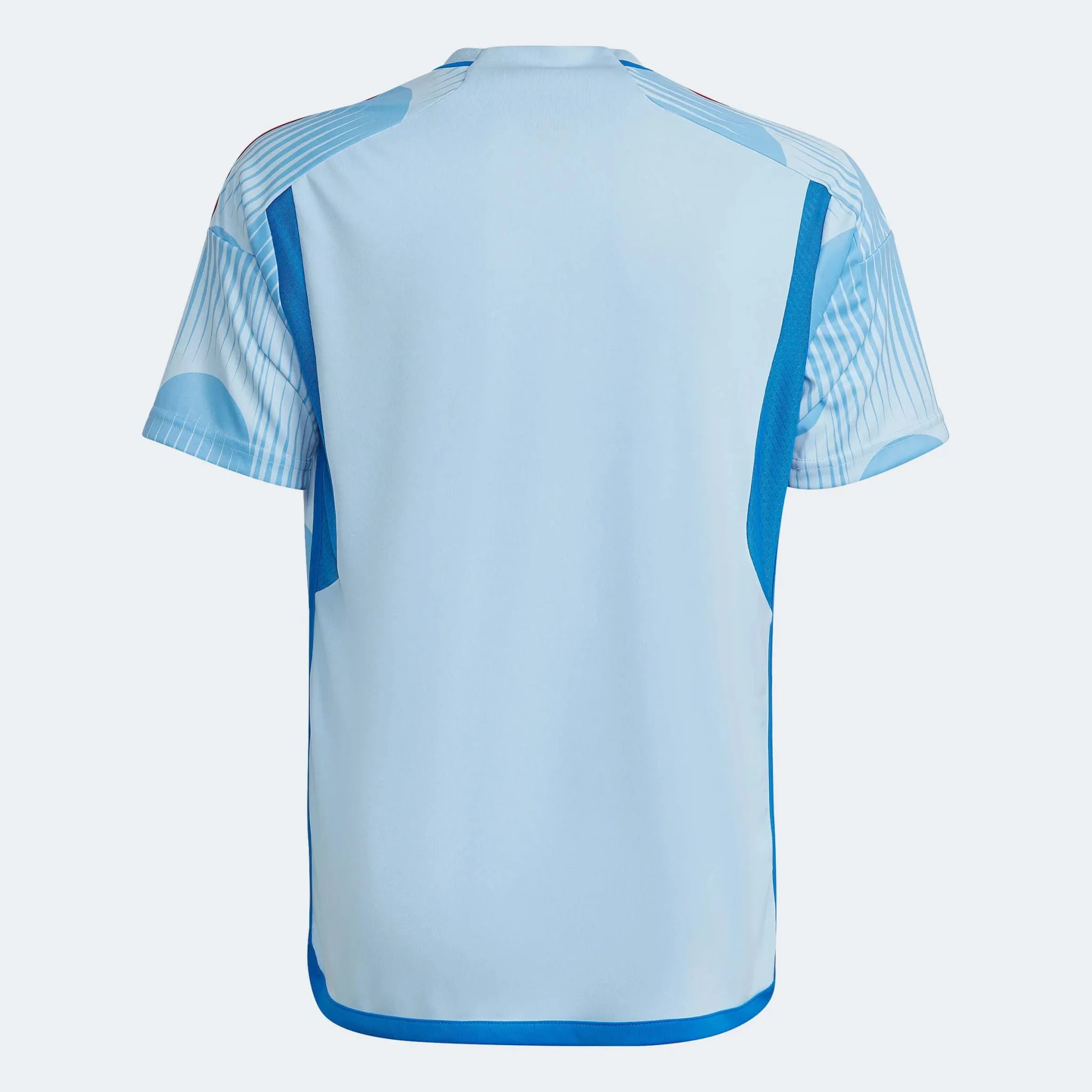adidas 2022-23 Spain Youth Away Jersey - Glory Blue - Image 2