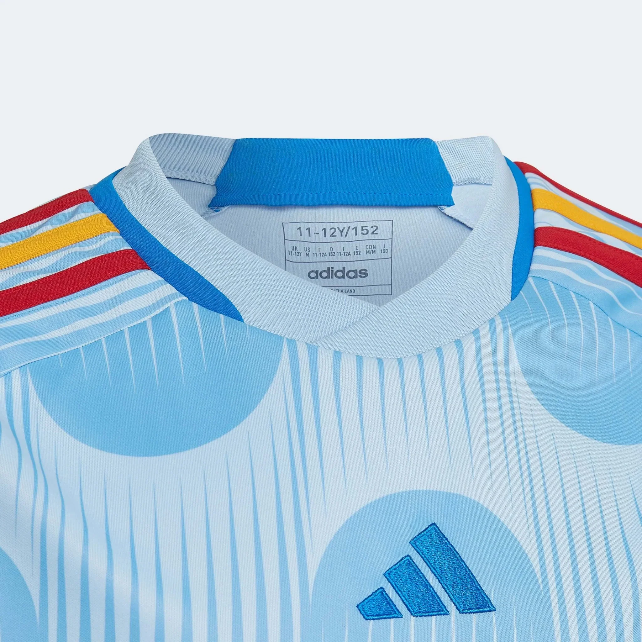 adidas 2022-23 Spain Youth Away Jersey - Glory Blue - Image 3