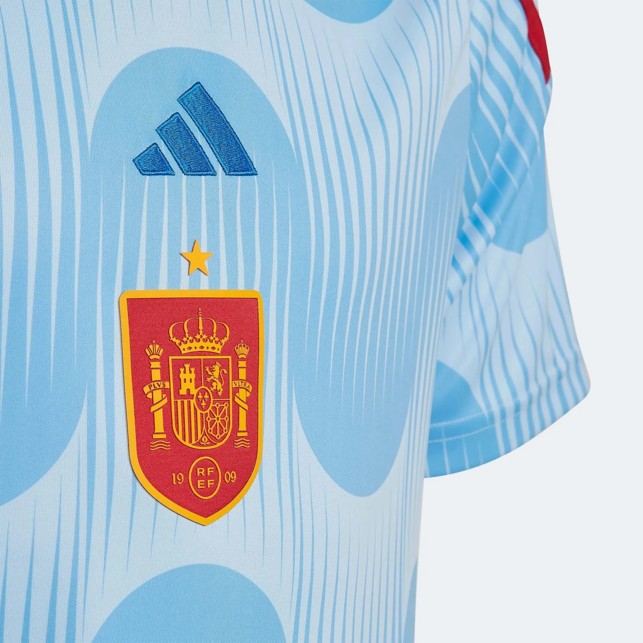 adidas 2022-23 Spain Youth Away Jersey - Glory Blue - Image 4