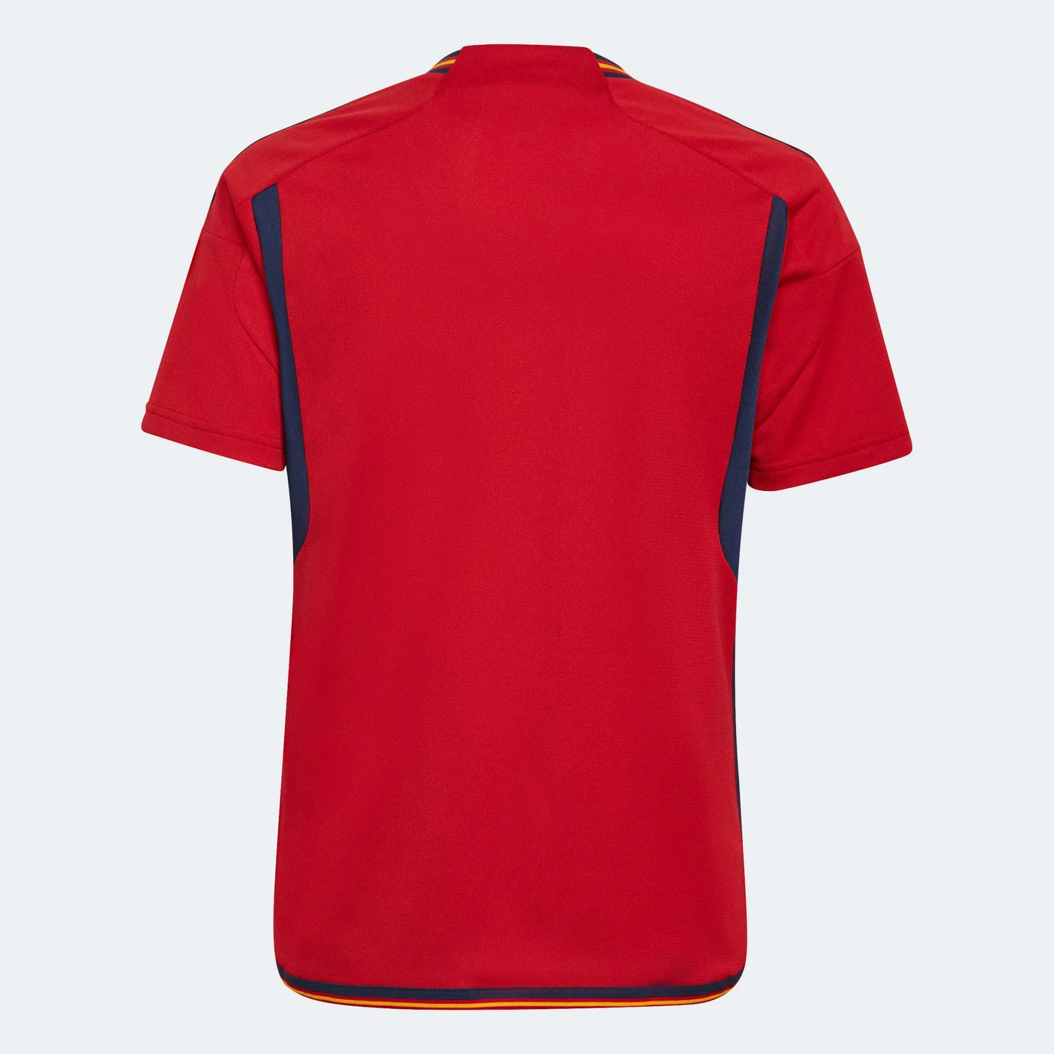 adidas 2022-23 Spain Youth Home Jersey - Red-Navy - Image 2