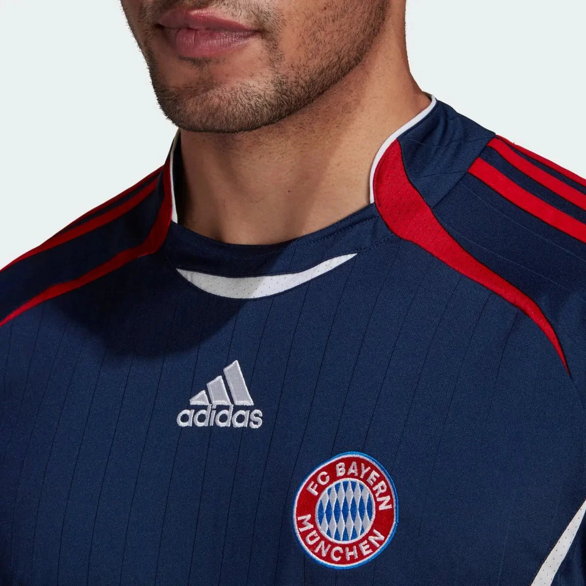 Adidas 2022 Bayern Munich Teamgeist Jersey - Night Indigo - Image 5