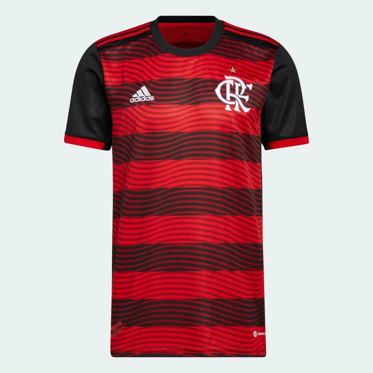 adidas 2022 CR Flamengo Home Jersey - Red-Black