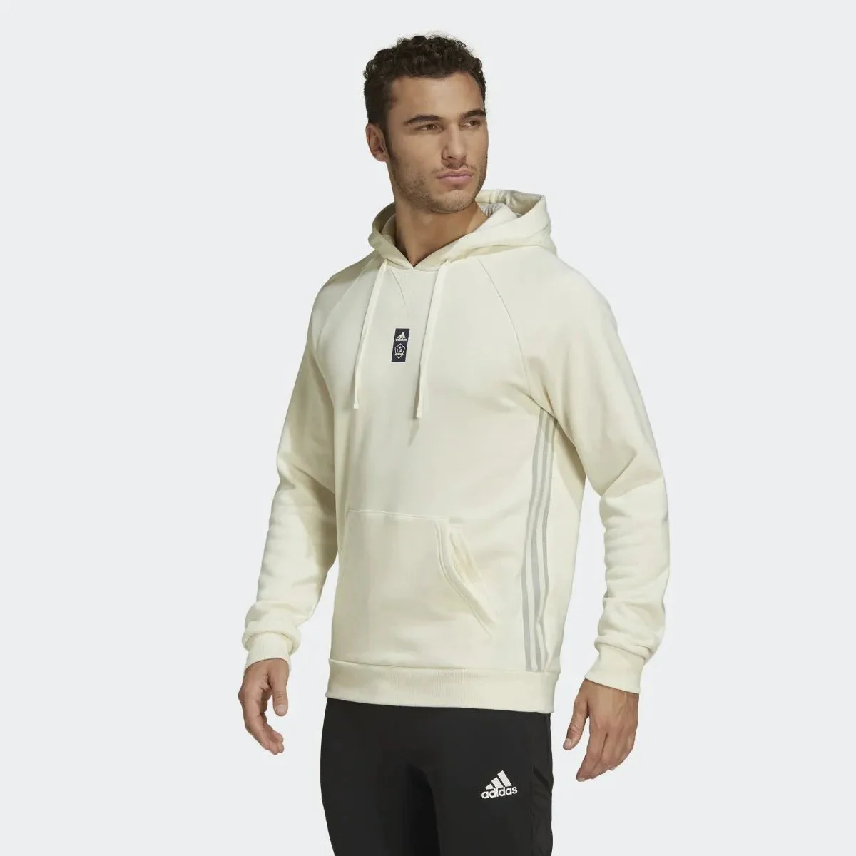adidas 2022 LA Galaxy Travel Hoodie - Spray - Image 2