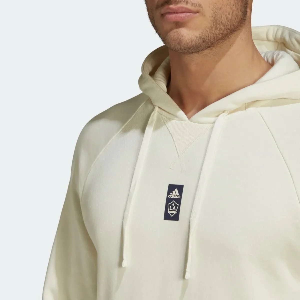 adidas 2022 LA Galaxy Travel Hoodie - Spray - Image 4