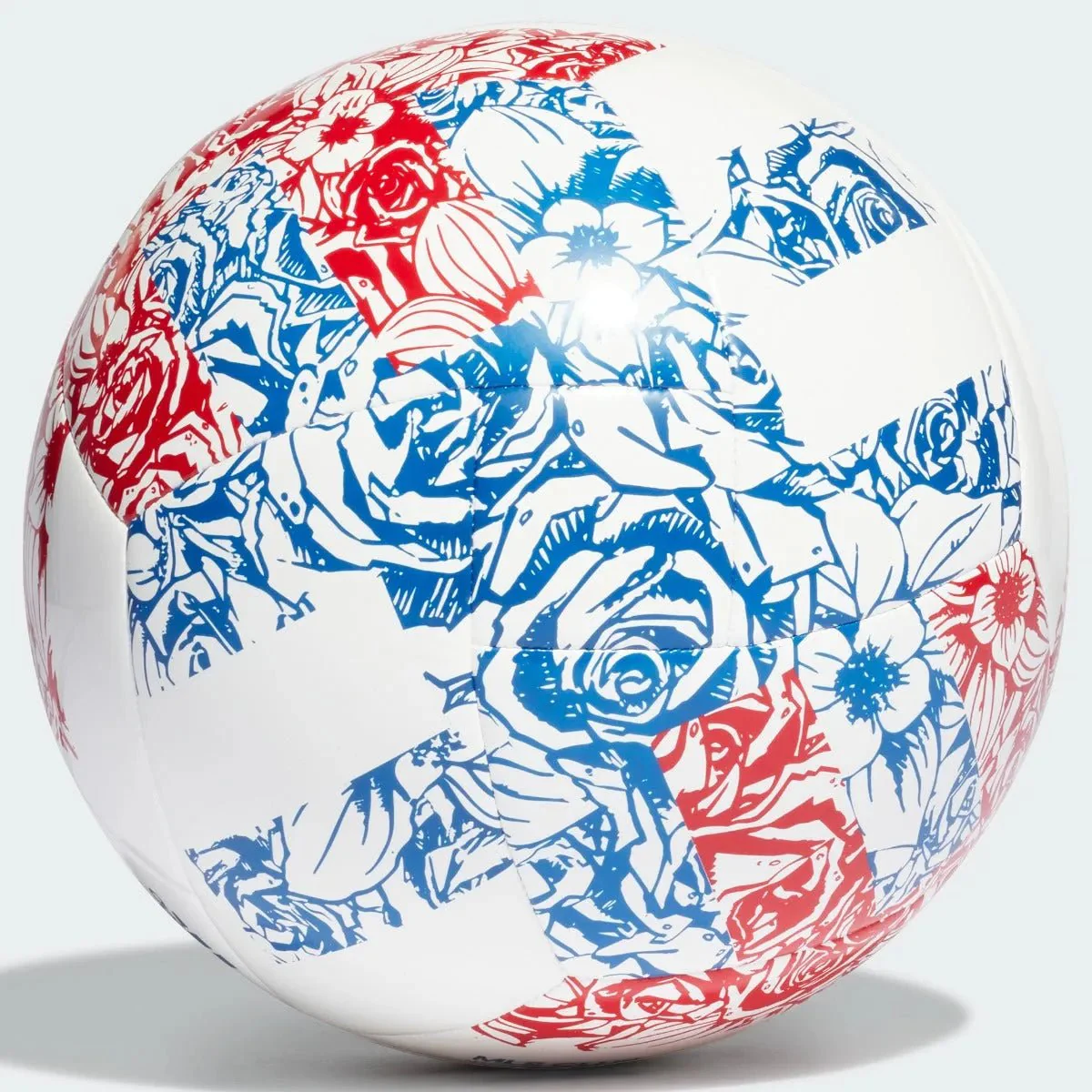 adidas 2022 MLS Club Ball - White-Blue-Red - Image 2