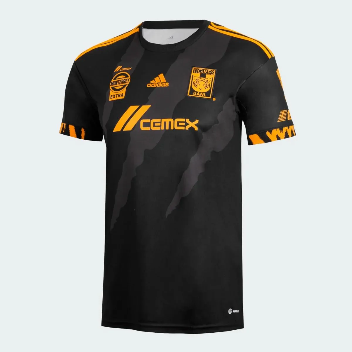Adidas 2022 Tigres Third Jersey - Black