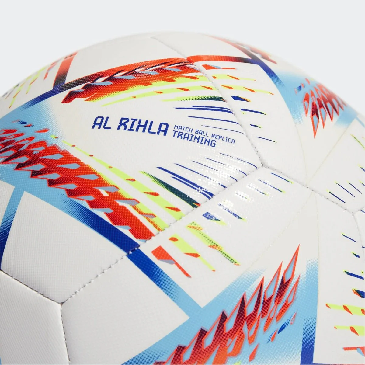 adidas 2022 World Cup Rihla Training Ball - White-Multi - Image 4