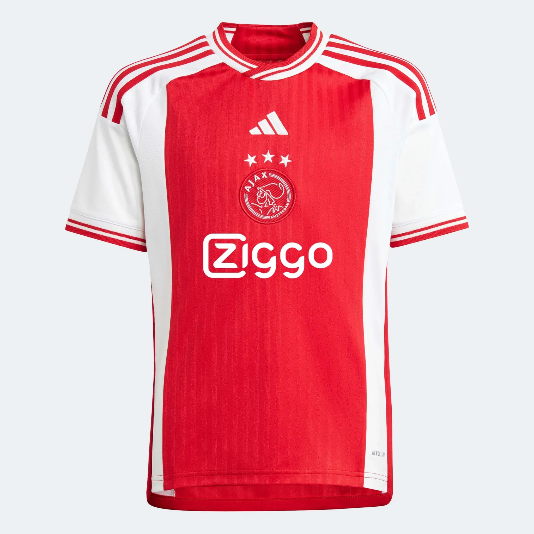 adidas 2023-24 Ajax Youth Stadium Home Jersey