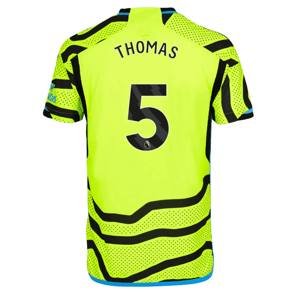 adidas 2023-24 Arsenal Men's Authentic Away Jersey - Image 3
