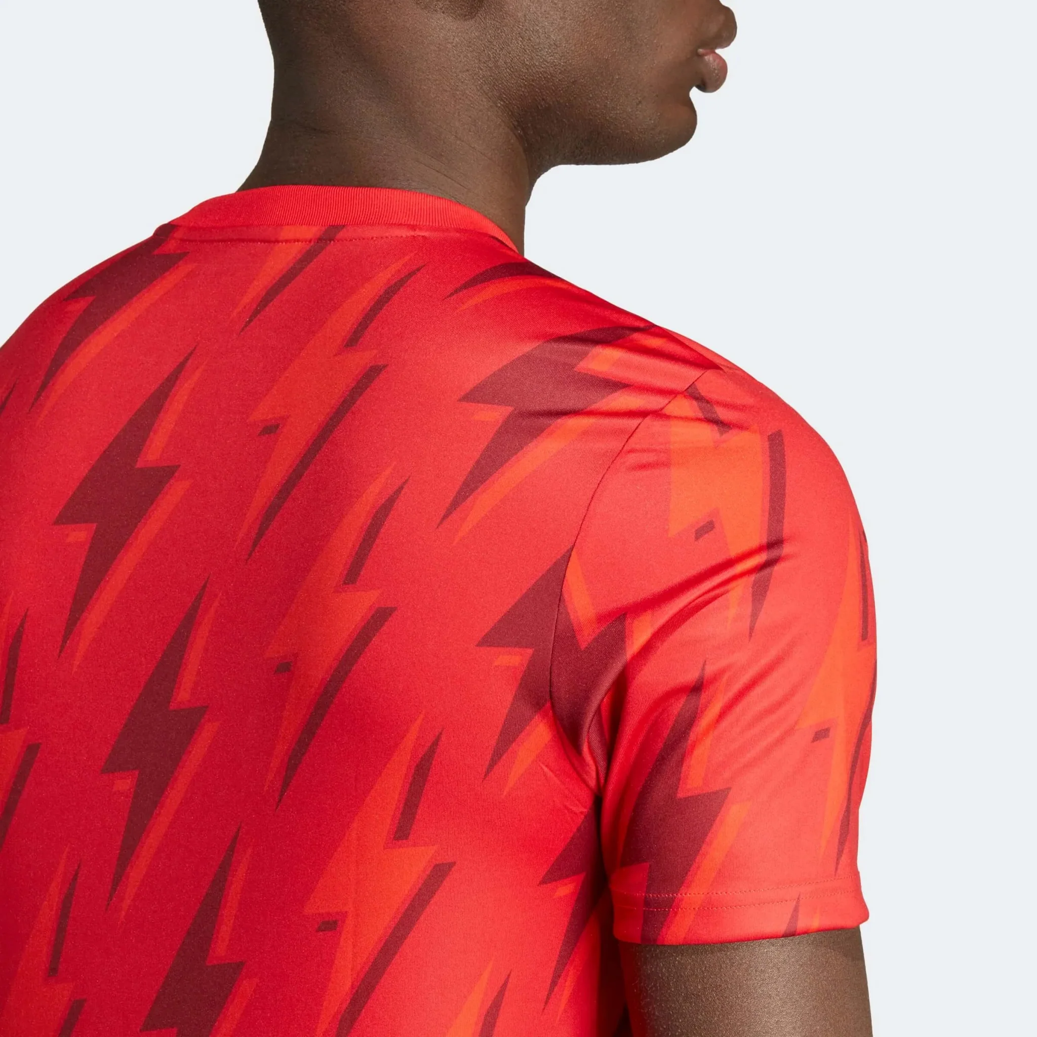 adidas 2023-24 Arsenal Men's Pre-Match Jersey - Image 5