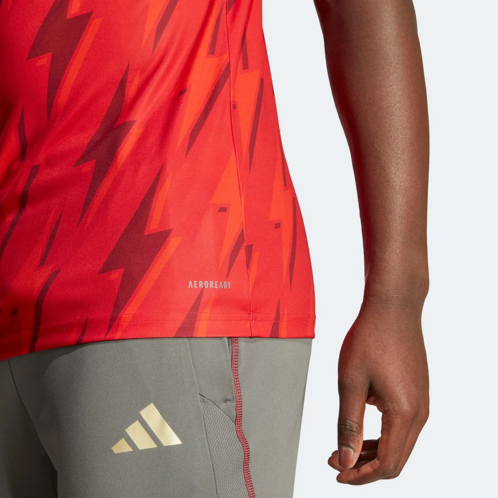 adidas 2023-24 Arsenal Men's Pre-Match Jersey - Image 6