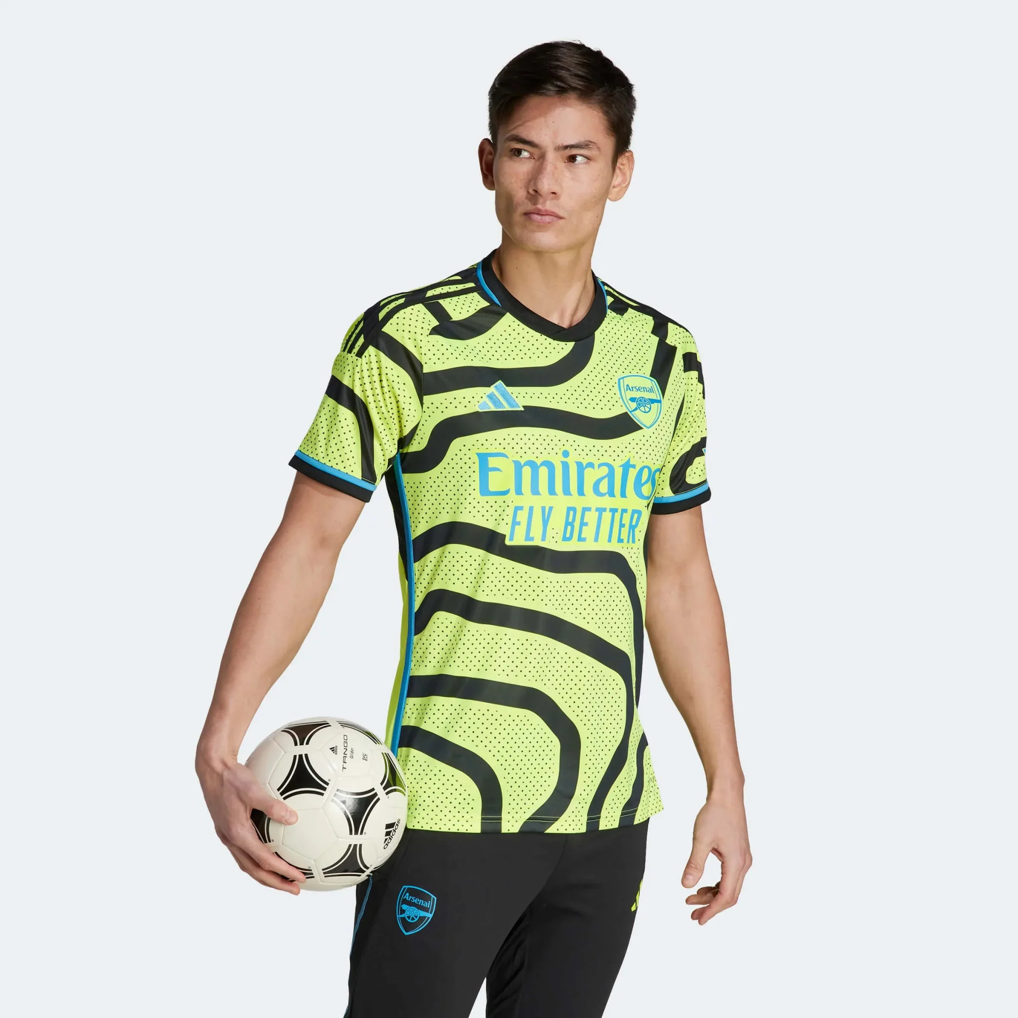 adidas 2023-24 Arsenal Men's Stadium Away Jersey - Image 6