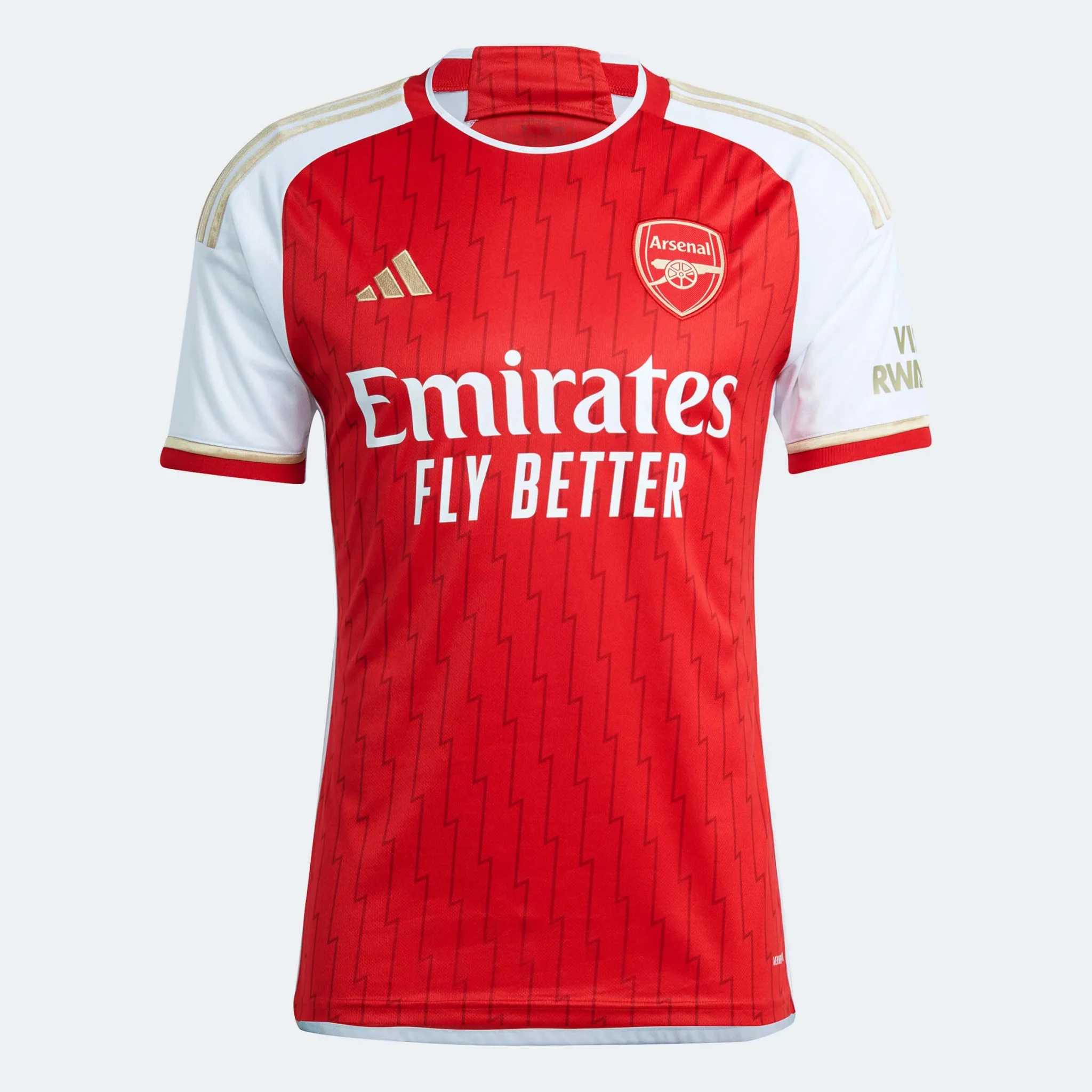 adidas 2023-24 Arsenal Men's Stadium Home Jersey - Image 8