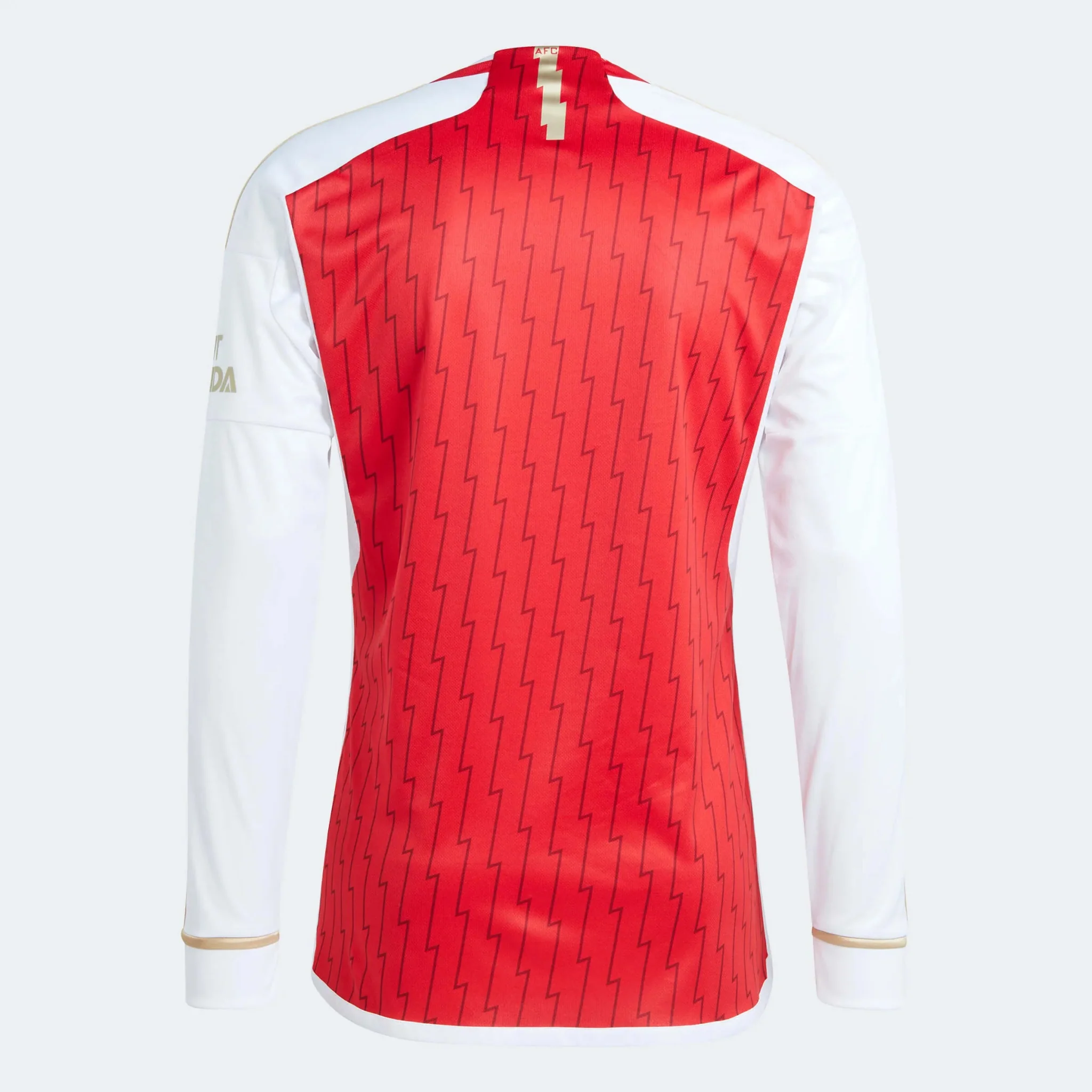 adidas 2023-24 Arsenal Men's Stadium Home Long-Sleeve Jersey - Image 3