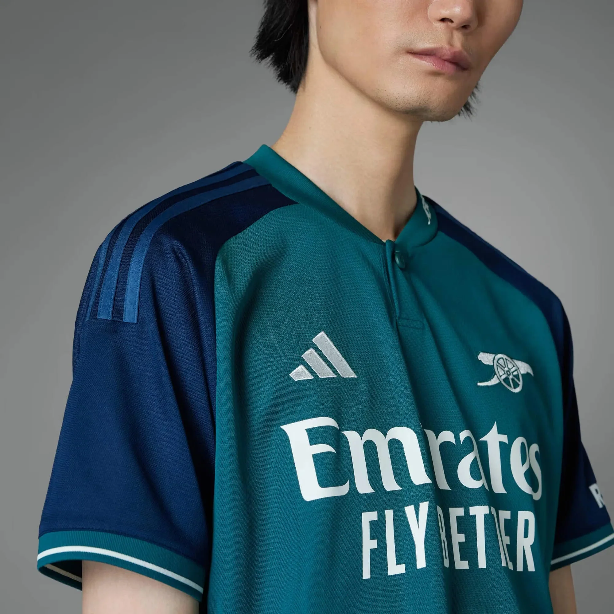 adidas 2023-24 Arsenal Men's Stadium Third Jersey - Image 10