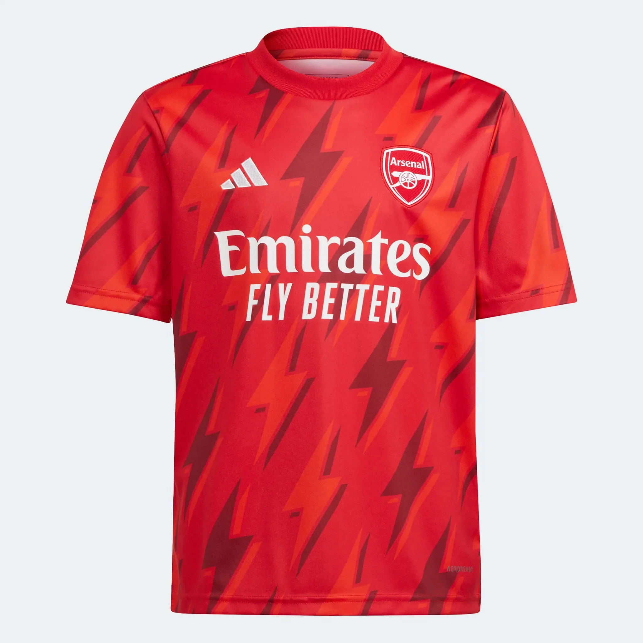 adidas 2023-24 Arsenal Youth Pre-Match Jersey