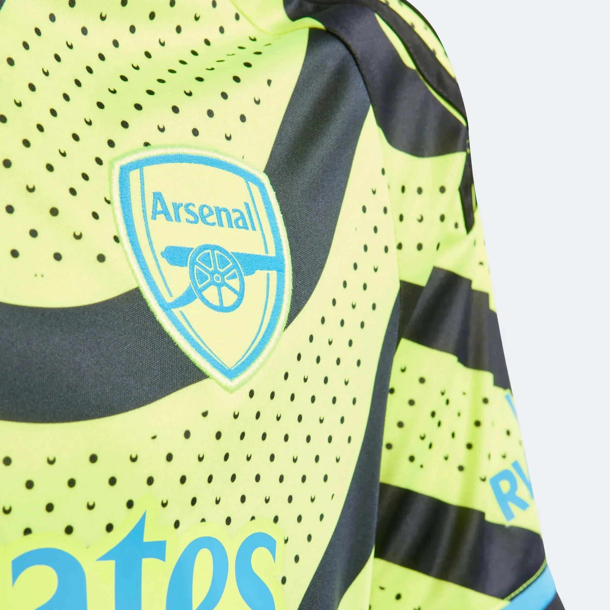 adidas 2023-24 Arsenal Youth Stadium Away Jersey - Image 3