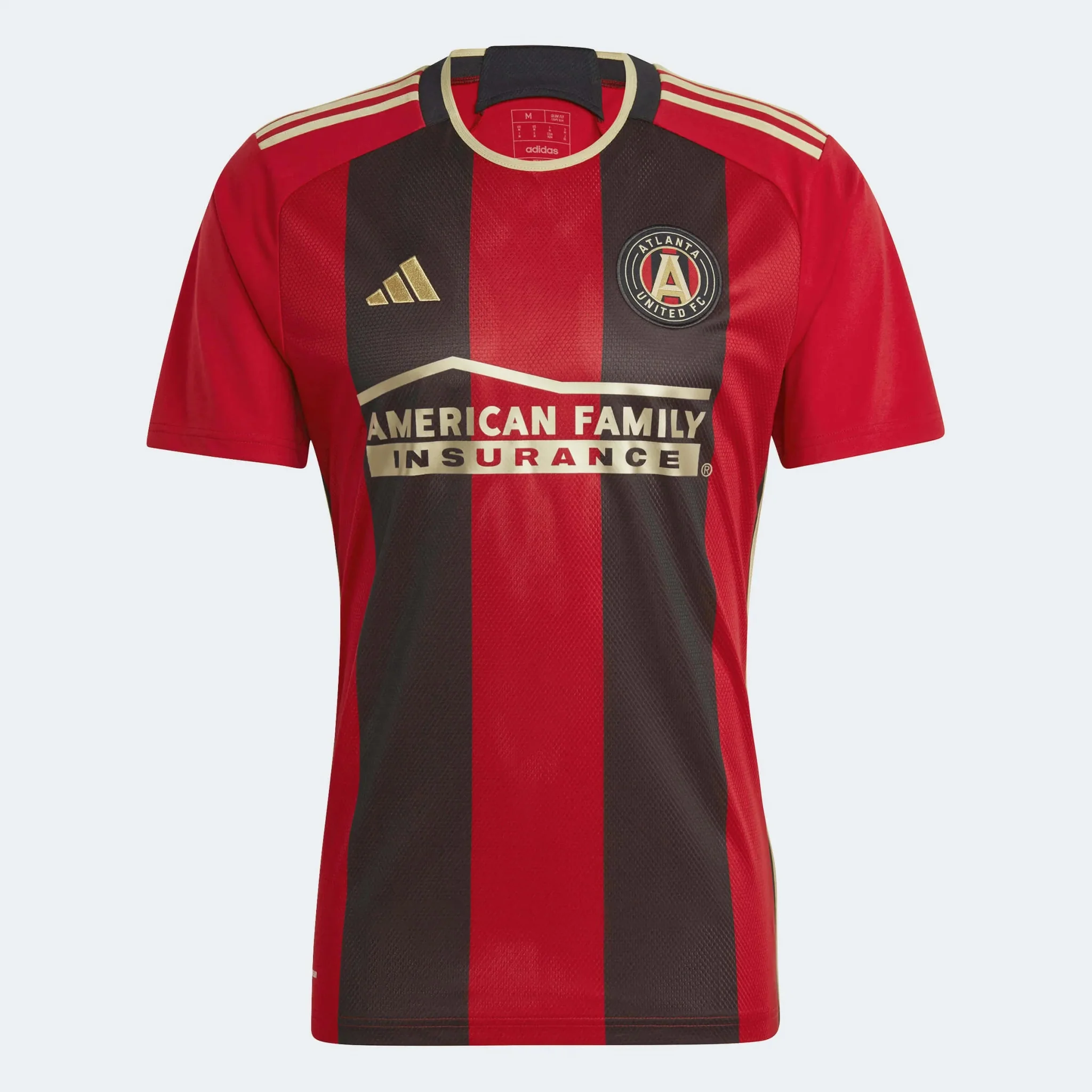 adidas 2023-24 Atlanta United FC Home Jersey - Black-Victory Red