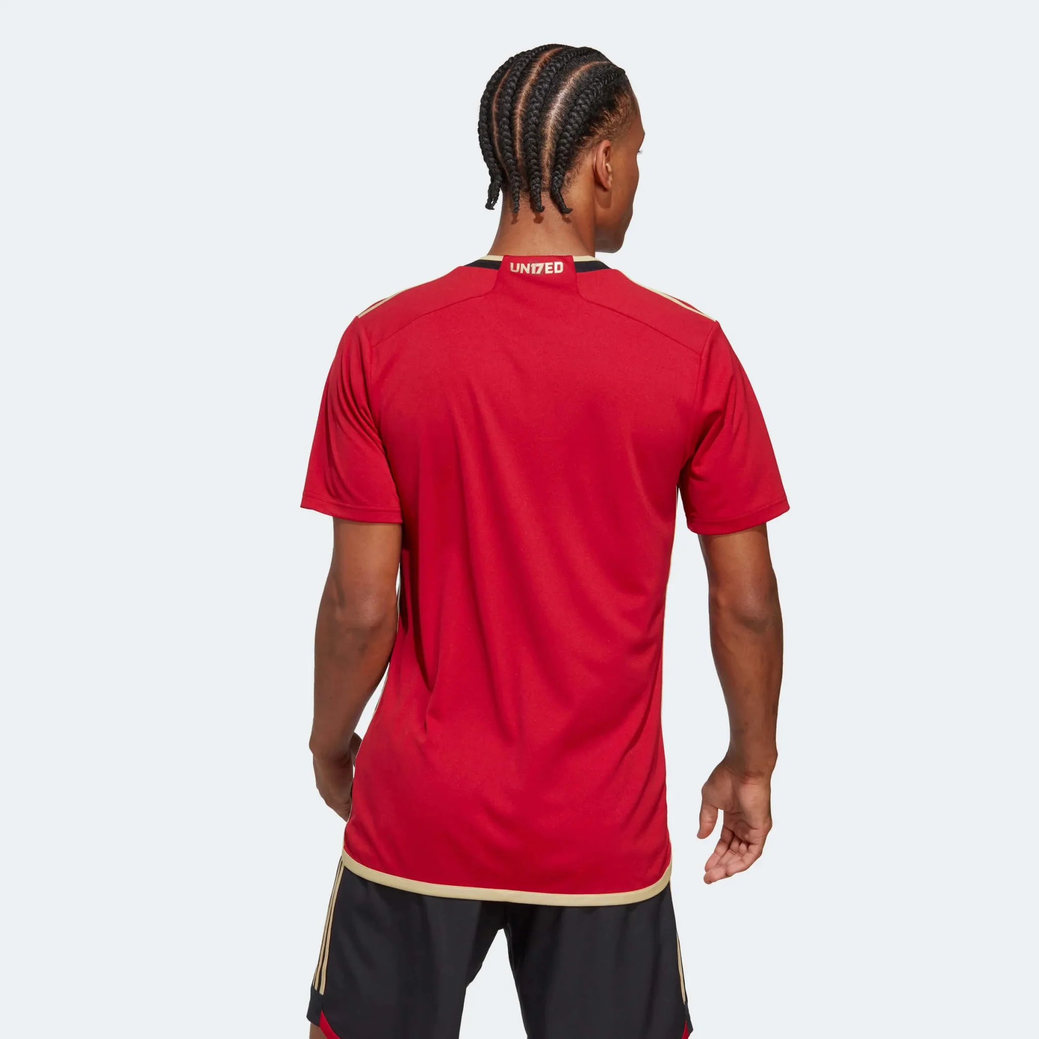 adidas 2023-24 Atlanta United FC Home Jersey - Black-Victory Red - Image 5