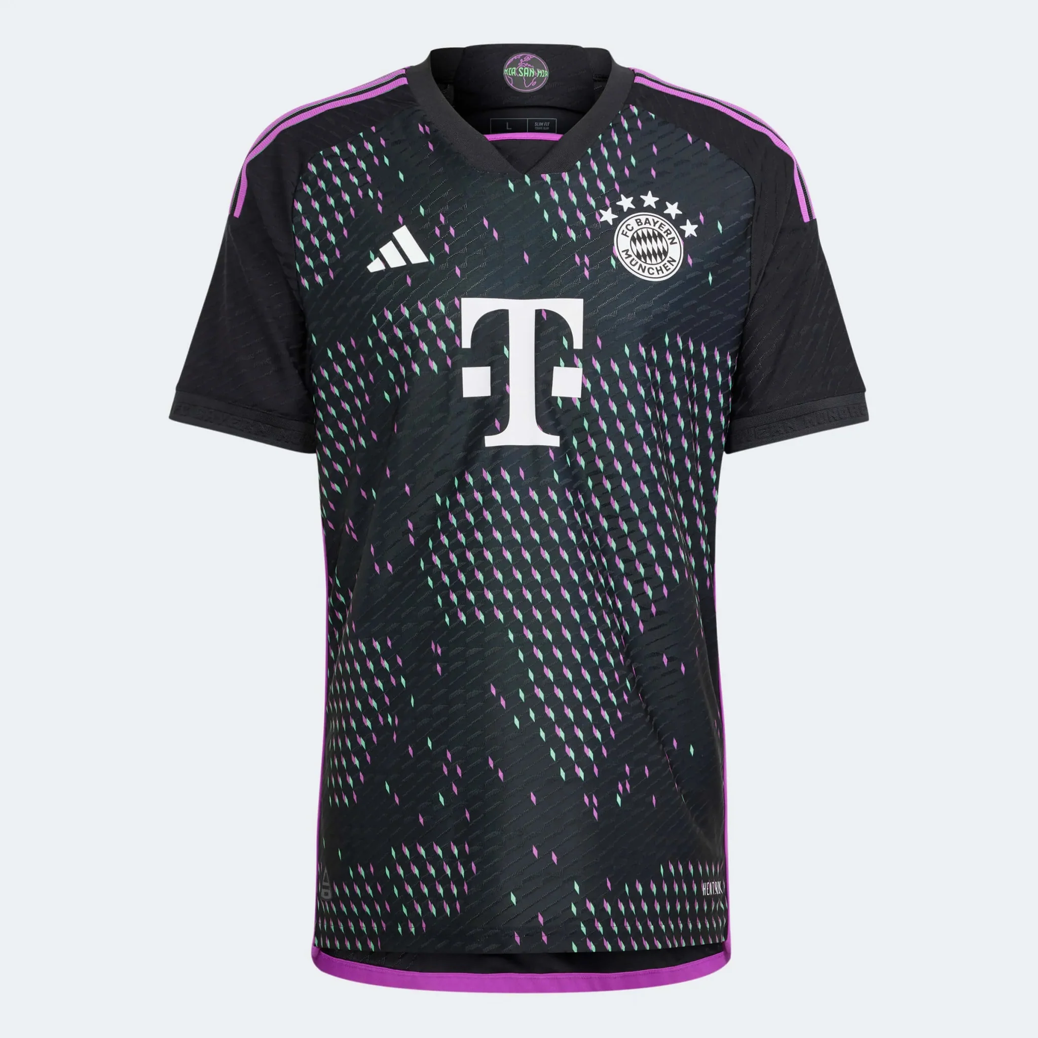 adidas 2023-24 Bayern Munich Men's Authentic Away Jersey