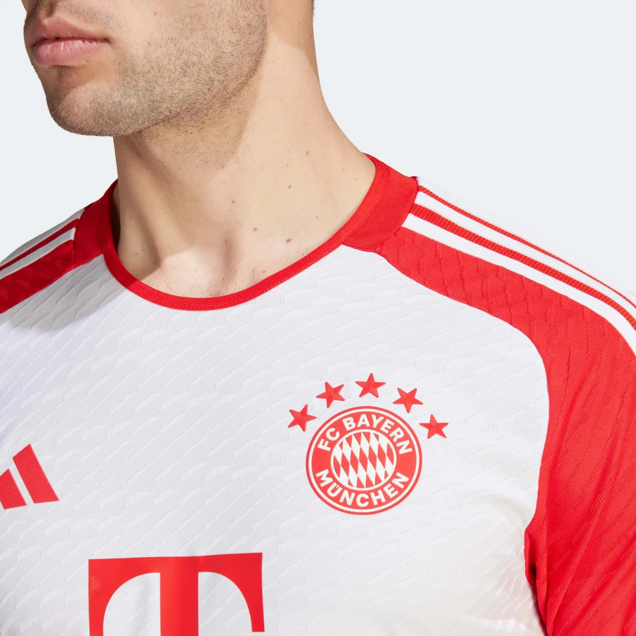 adidas 2023-24 Bayern Munich Men's Authentic Match Home Jersey - Image 9